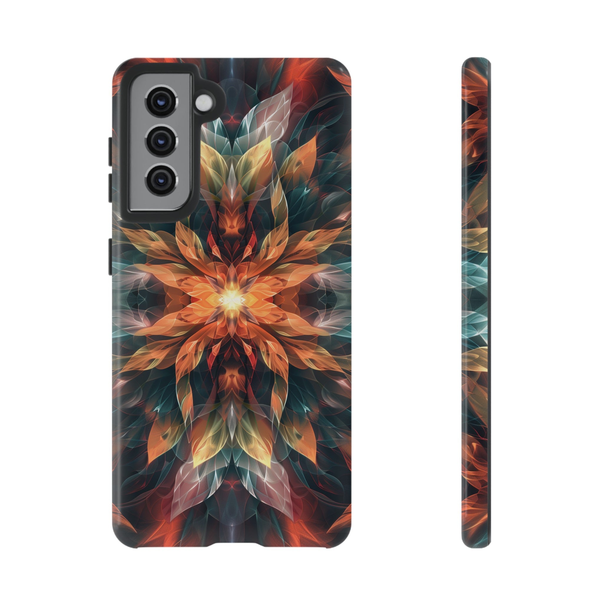 Radiant Bloom Fusion Tough Case