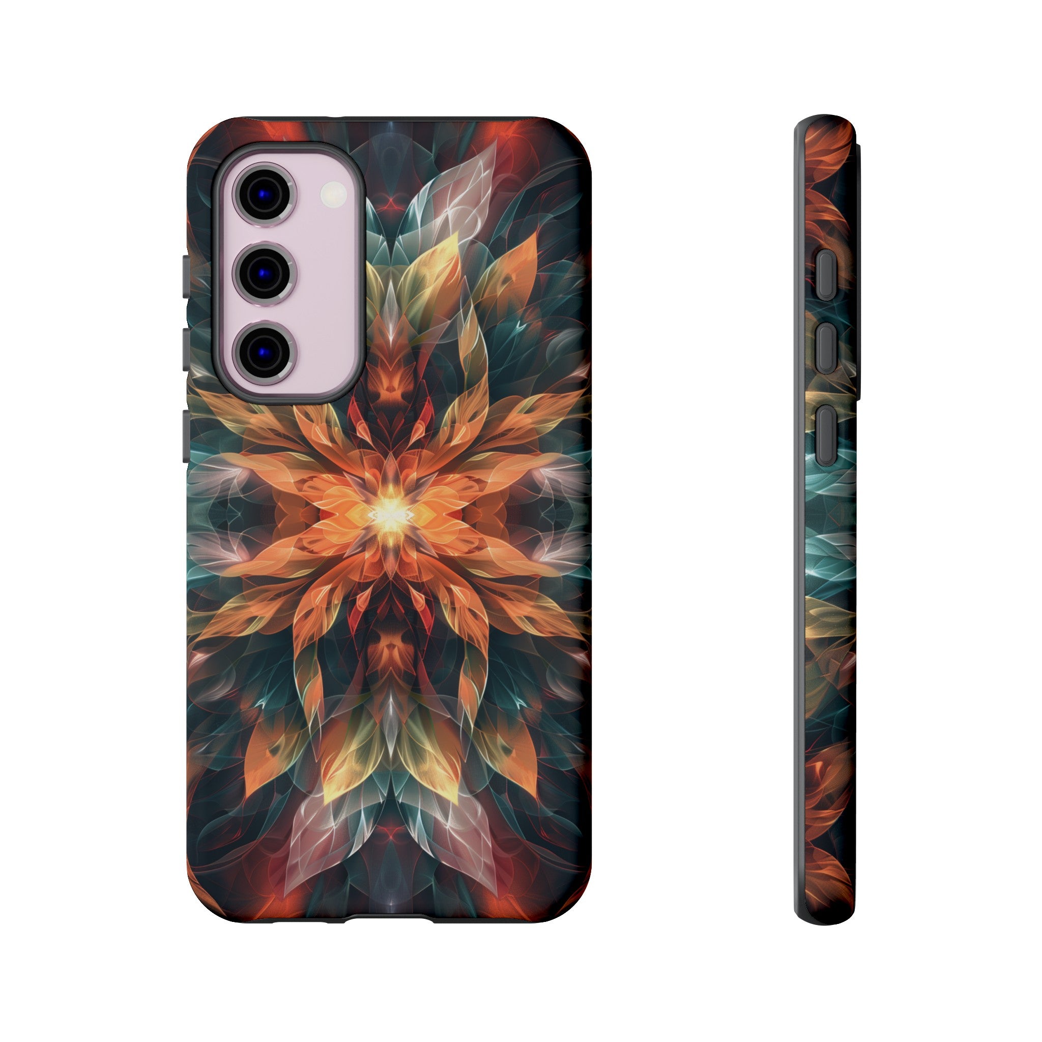 Radiant Bloom Fusion Tough Case