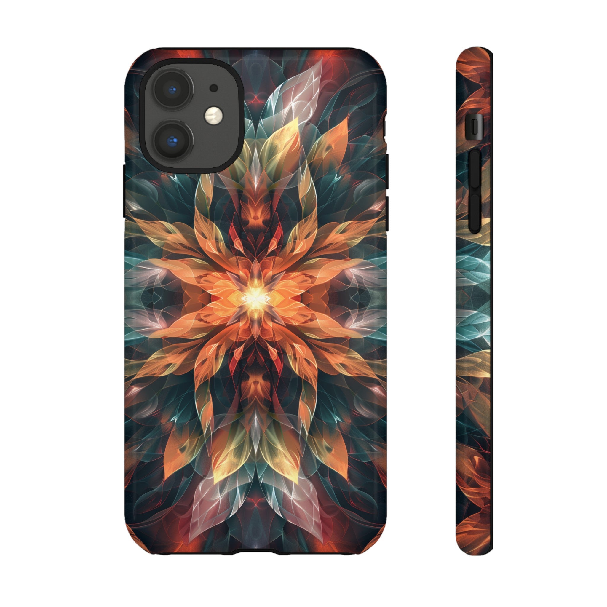 Radiant Bloom Fusion Tough Case