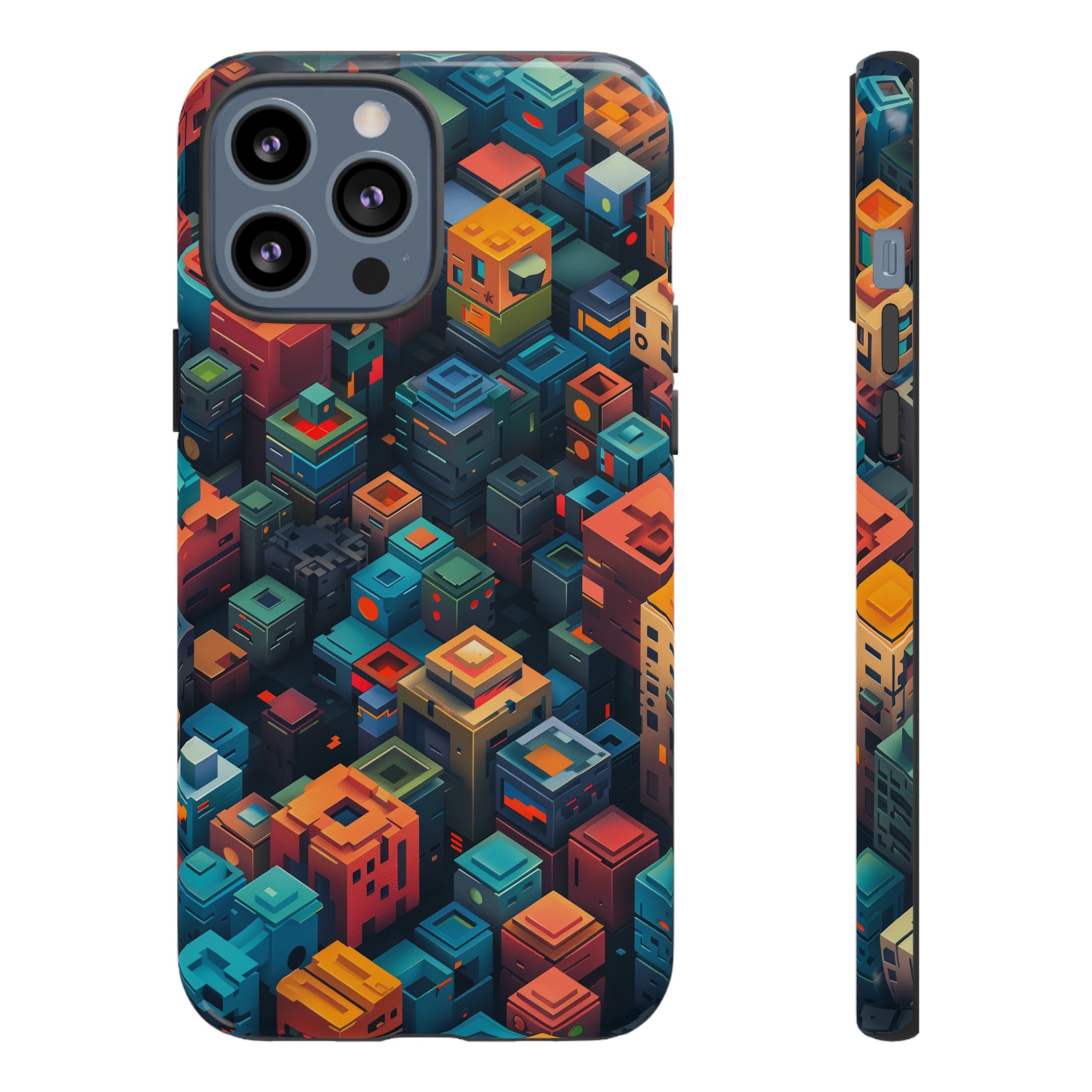 Pixel City Heights Tough Case