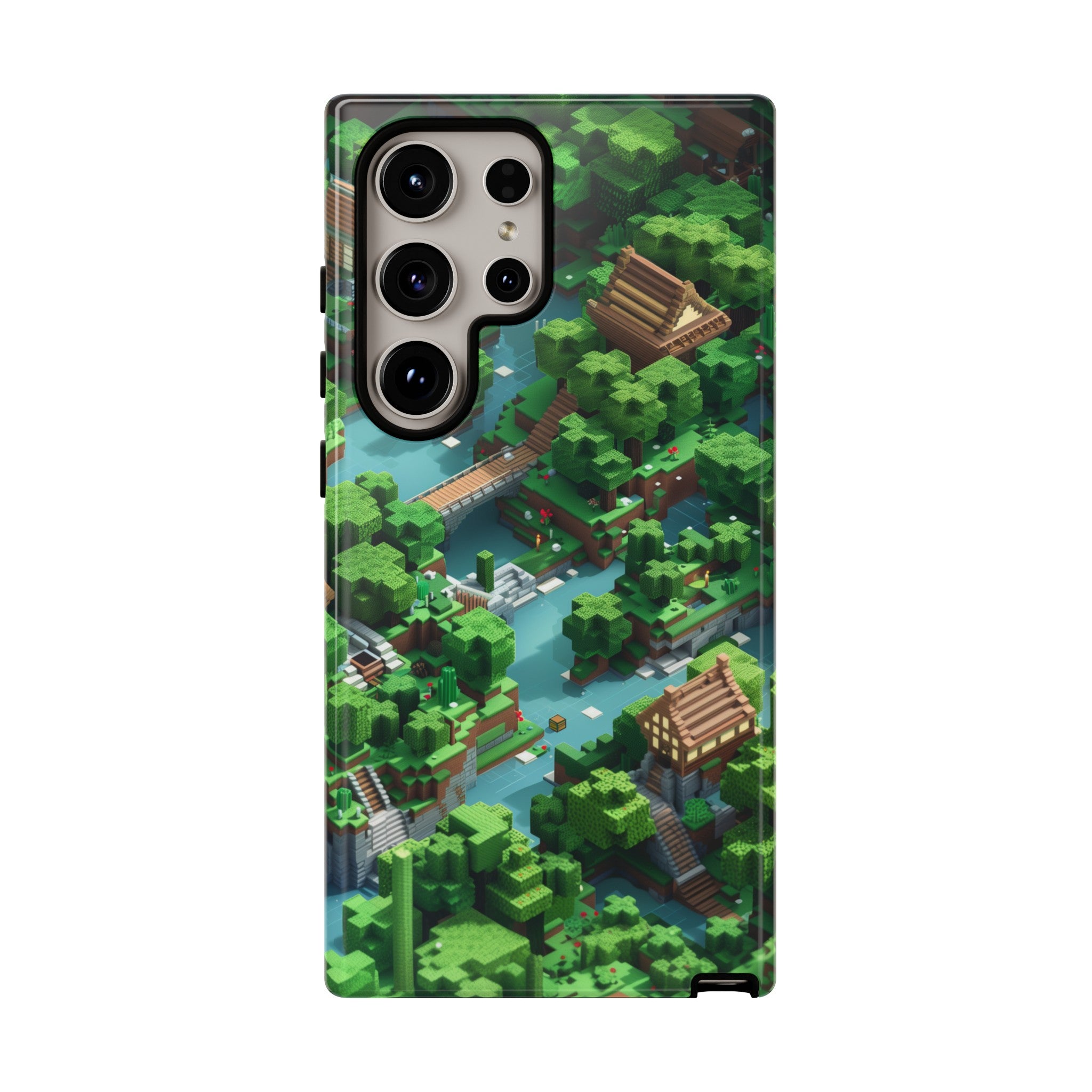 Minecraft Mini World Tough Case