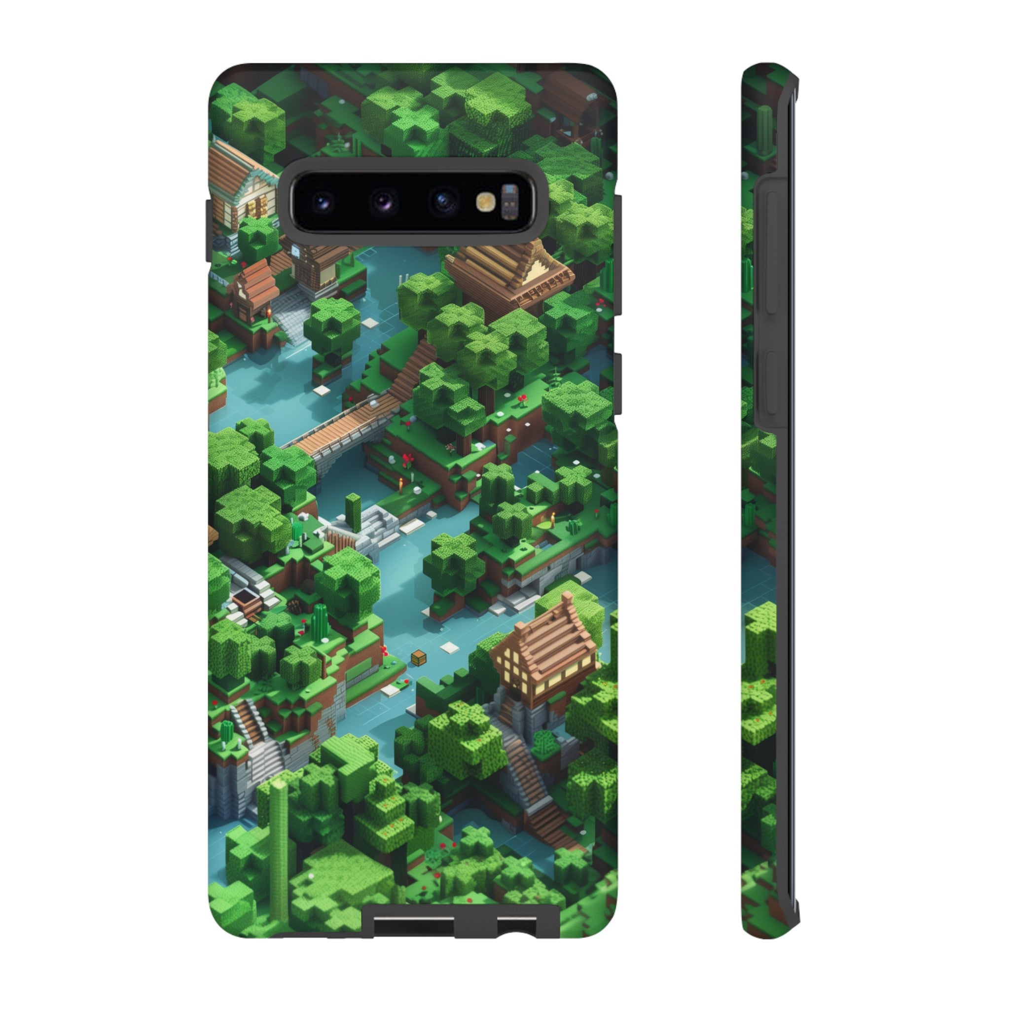 Minecraft Mini World Tough Case