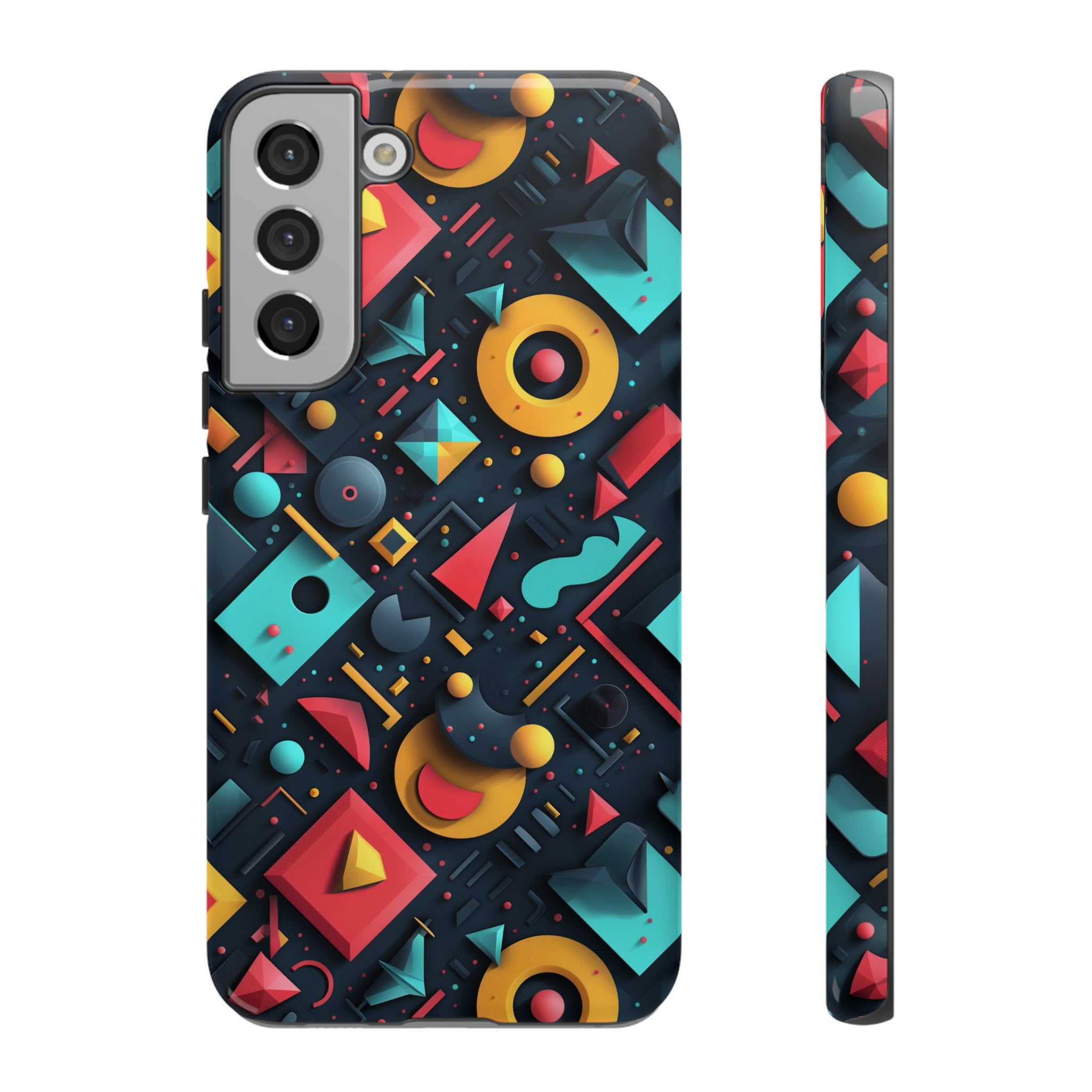 Playful Polygon Playground Tough Case