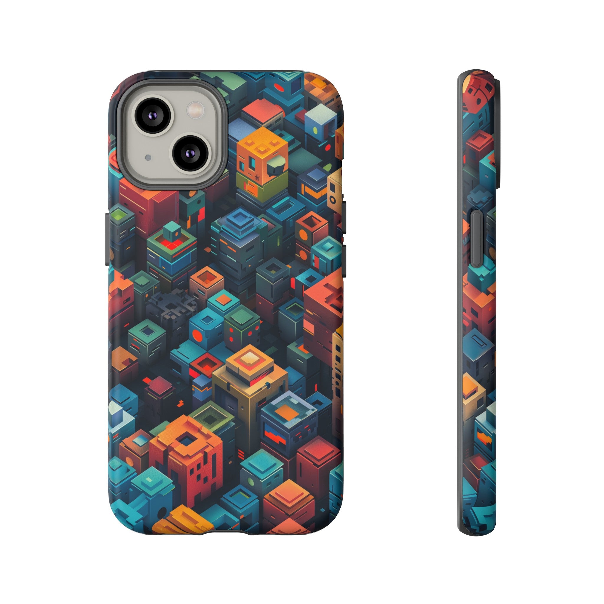 Pixel City Heights Tough Case