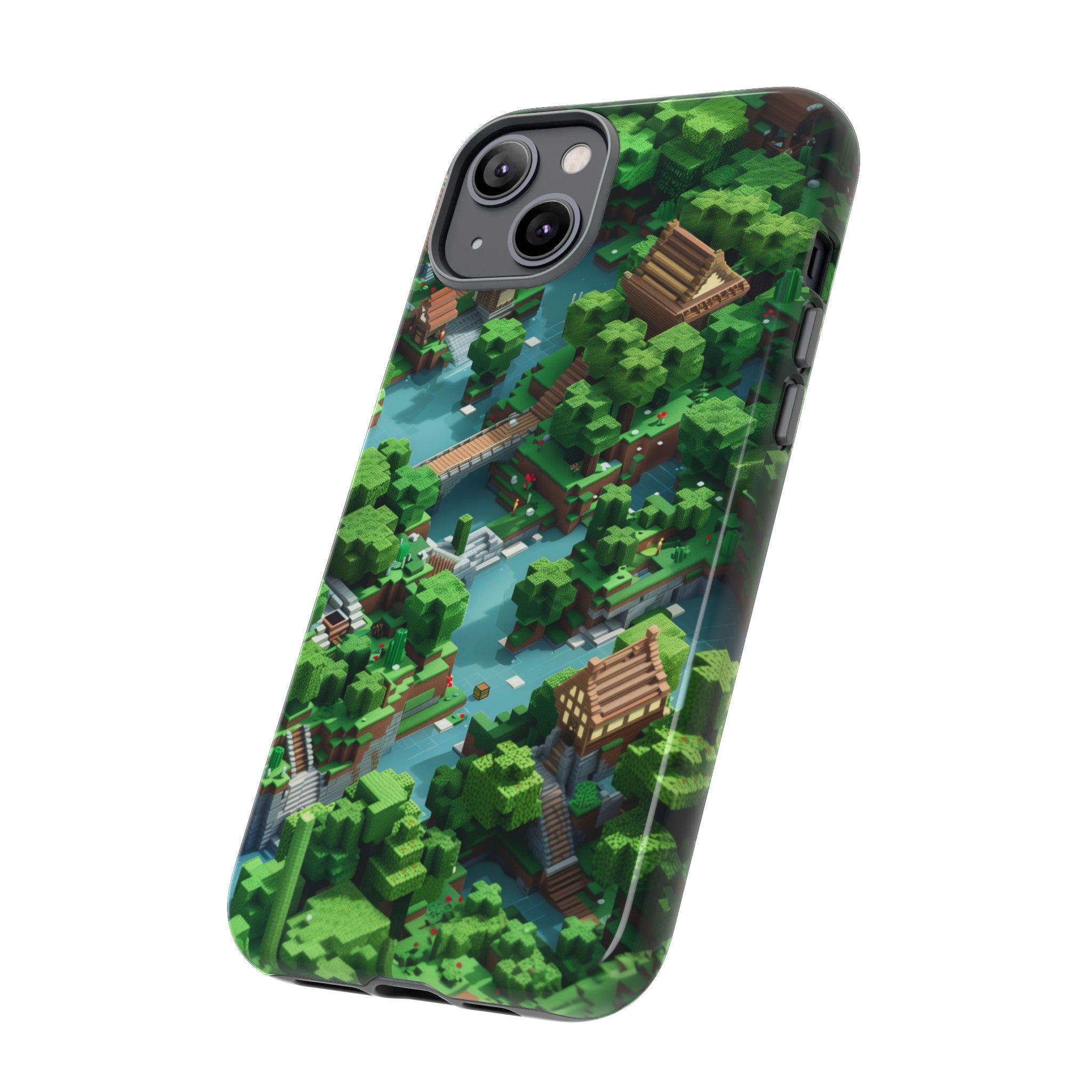 Minecraft Mini World Tough Case