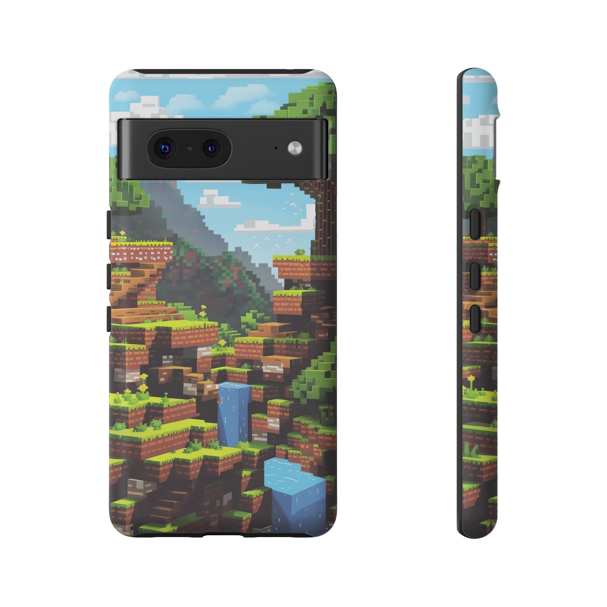 Minecraft Green Hills Tough Case