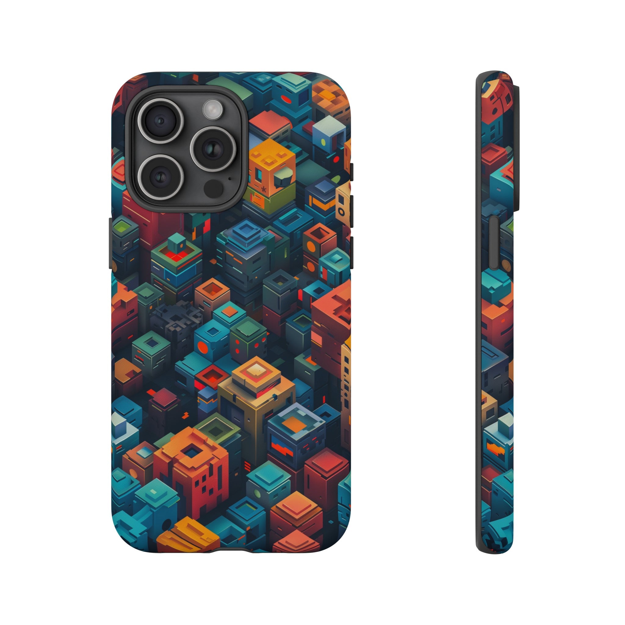 Pixel City Heights Tough Case