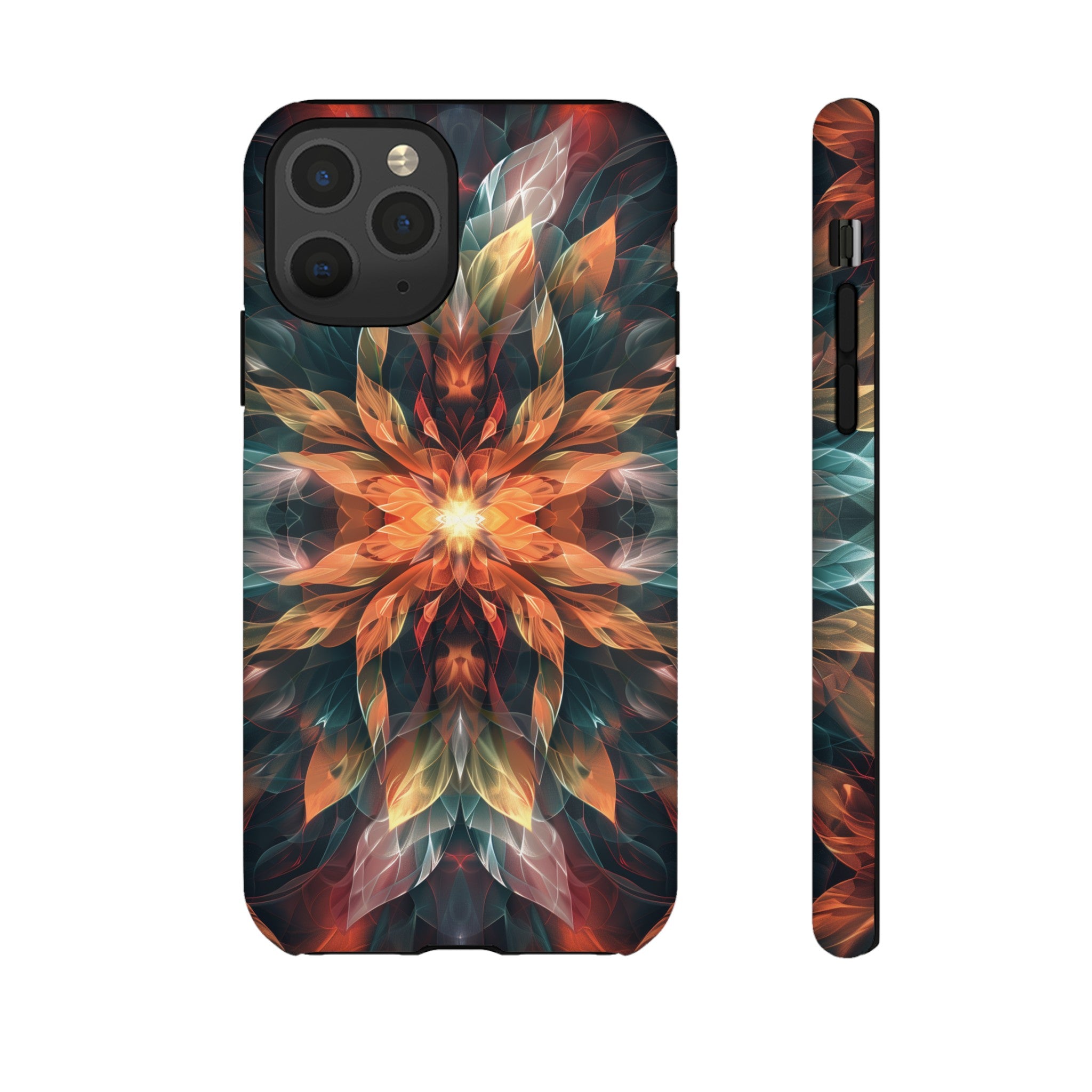 Radiant Bloom Fusion Tough Case