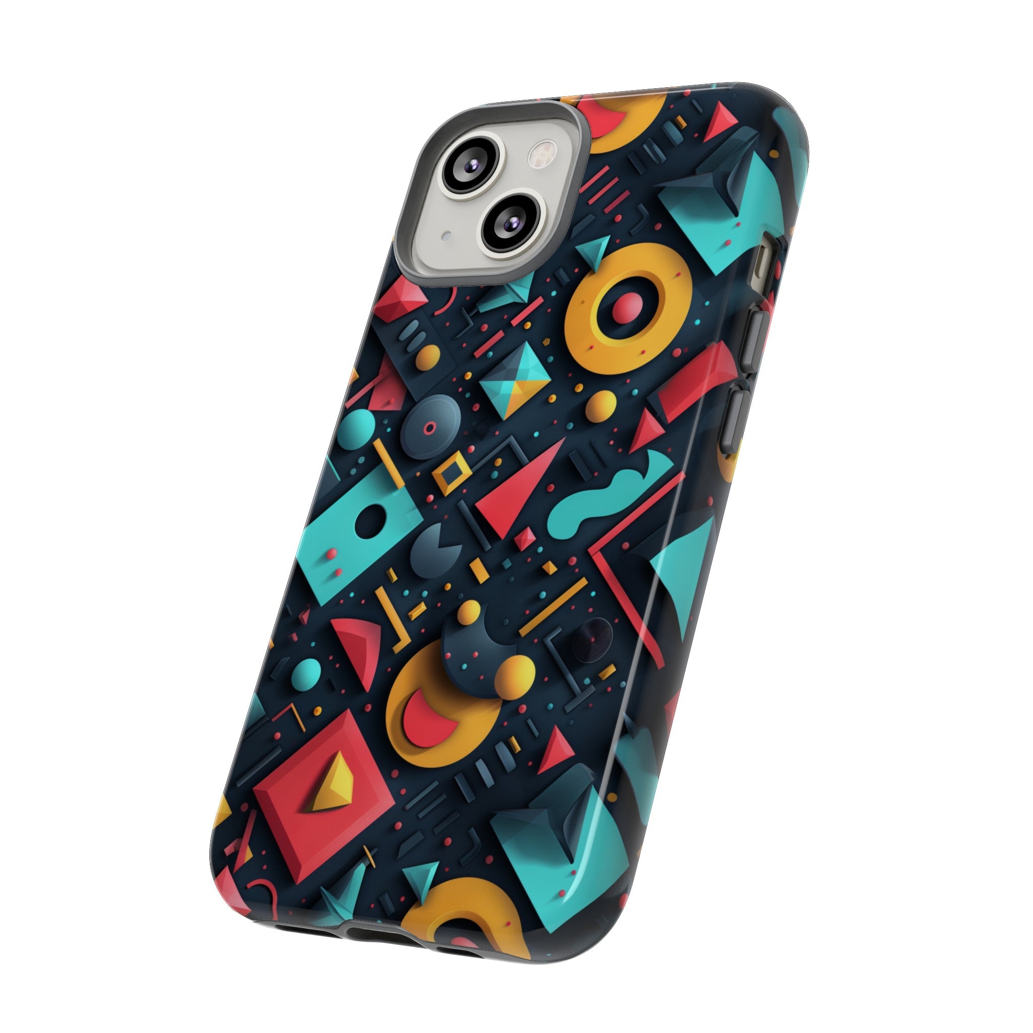 Playful Polygon Playground Tough Case