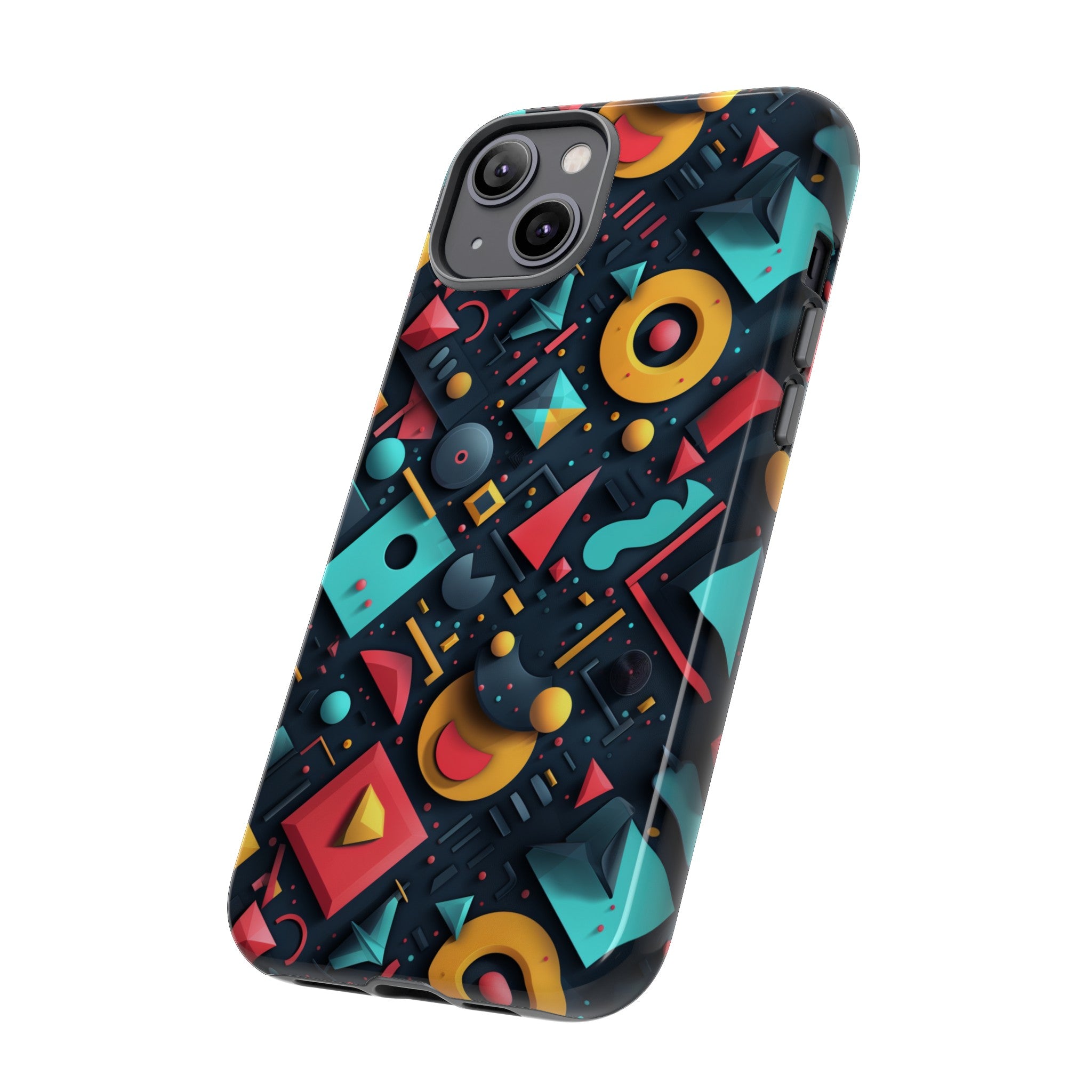 Playful Polygon Playground Tough Case