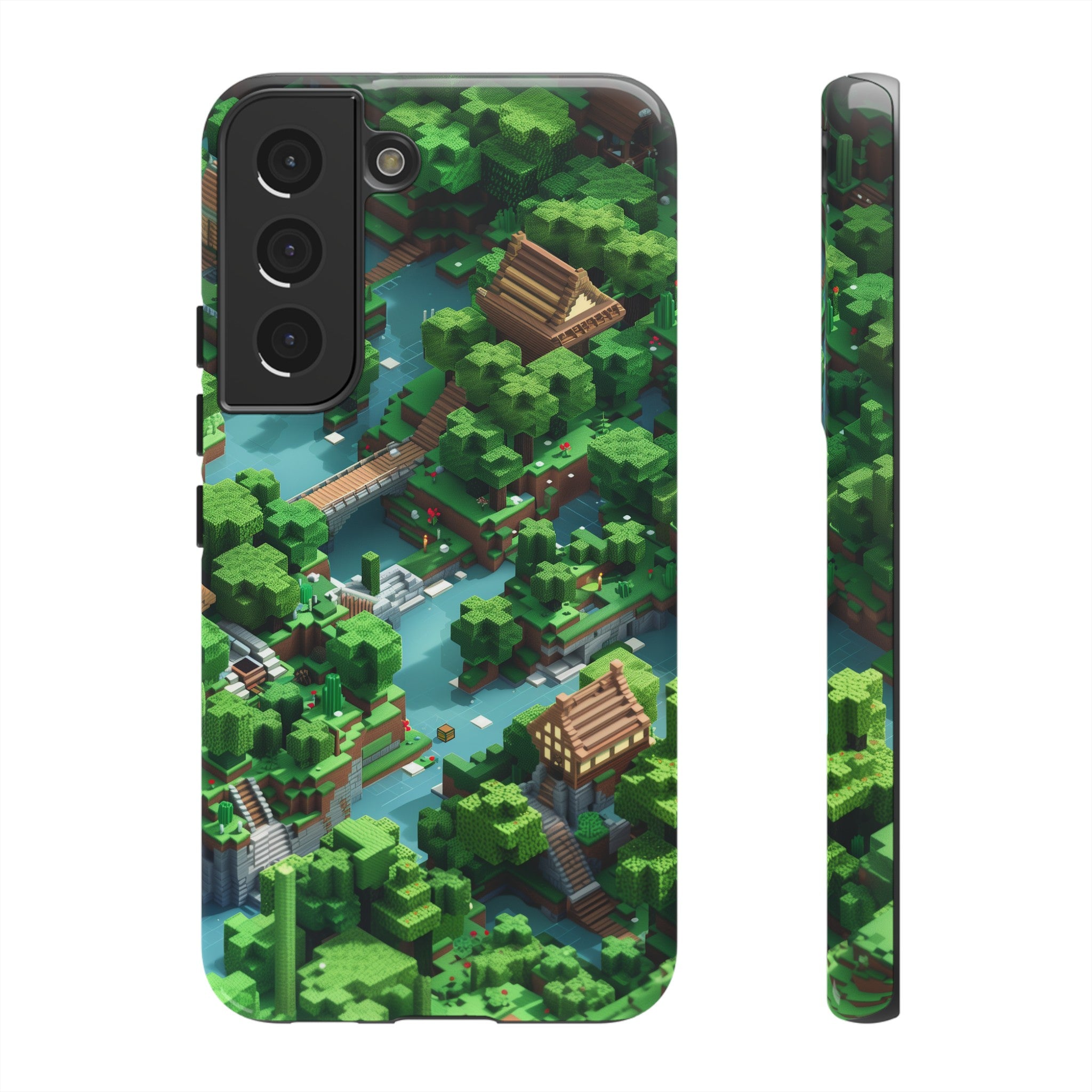 Minecraft Mini World Tough Case