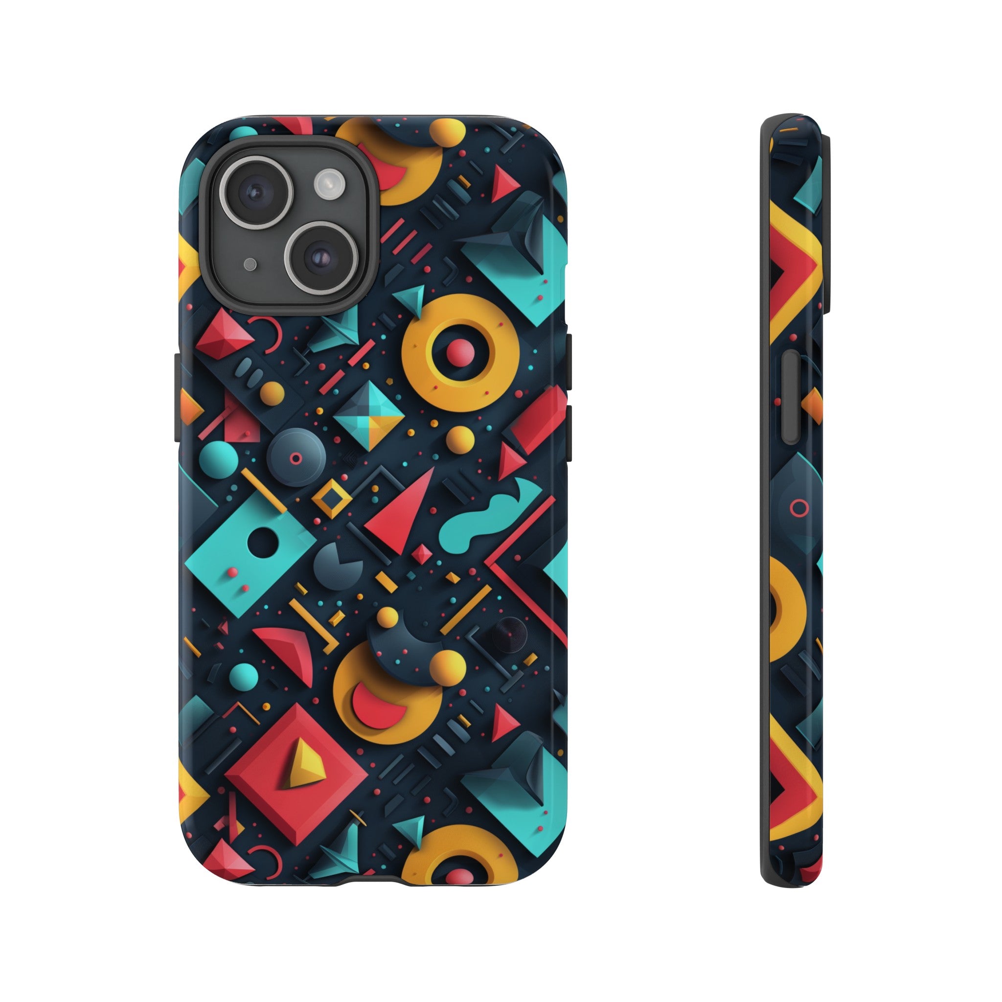 Playful Polygon Playground Tough Case