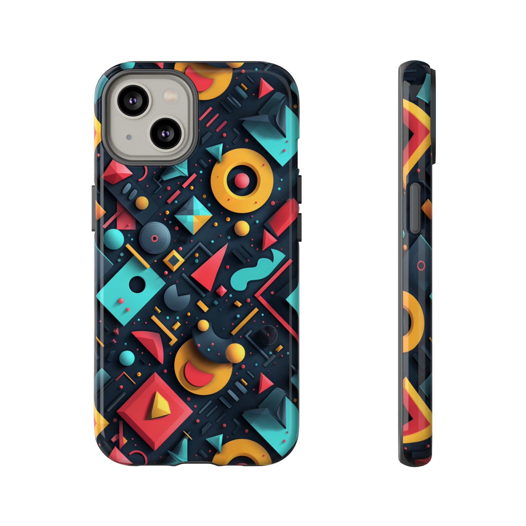 Playful Polygon Playground Tough Case