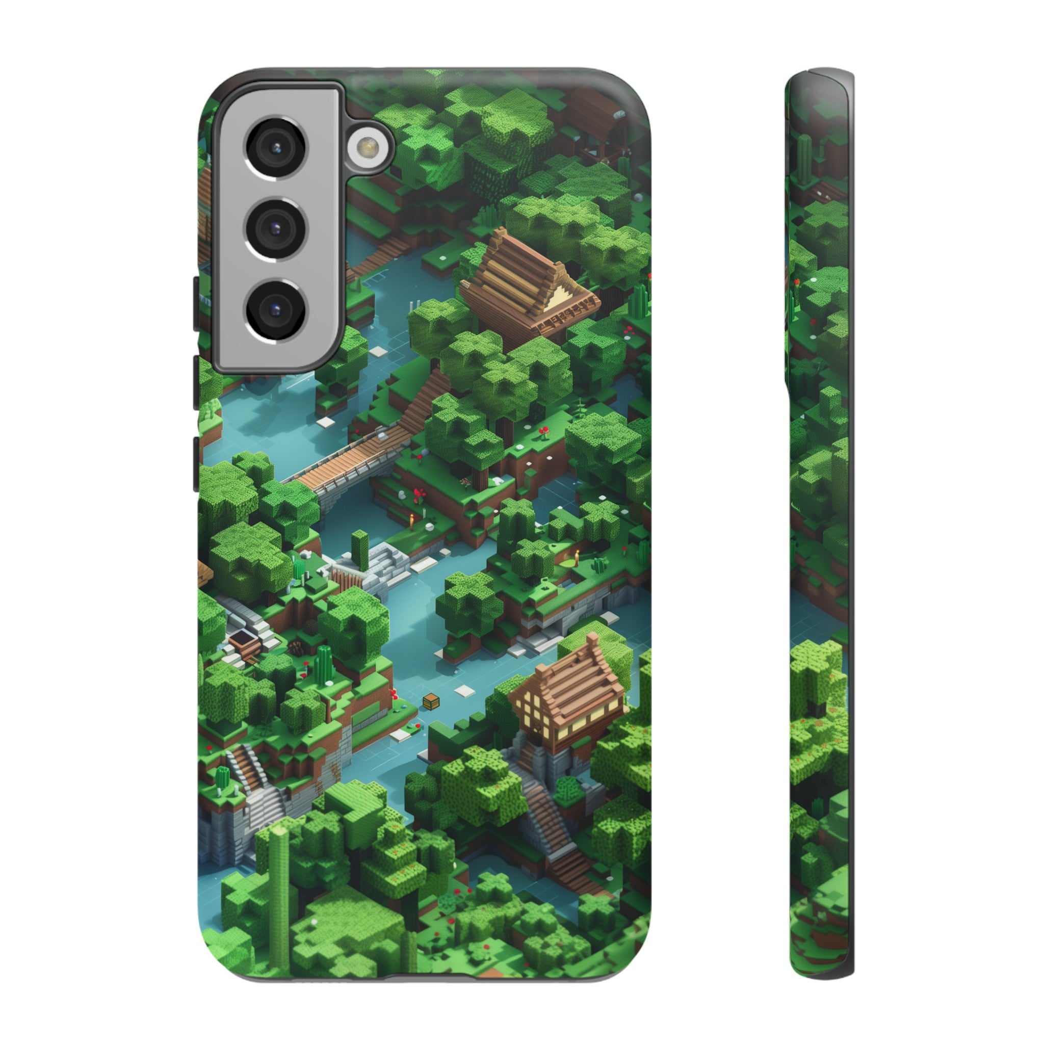 Minecraft Mini World Tough Case