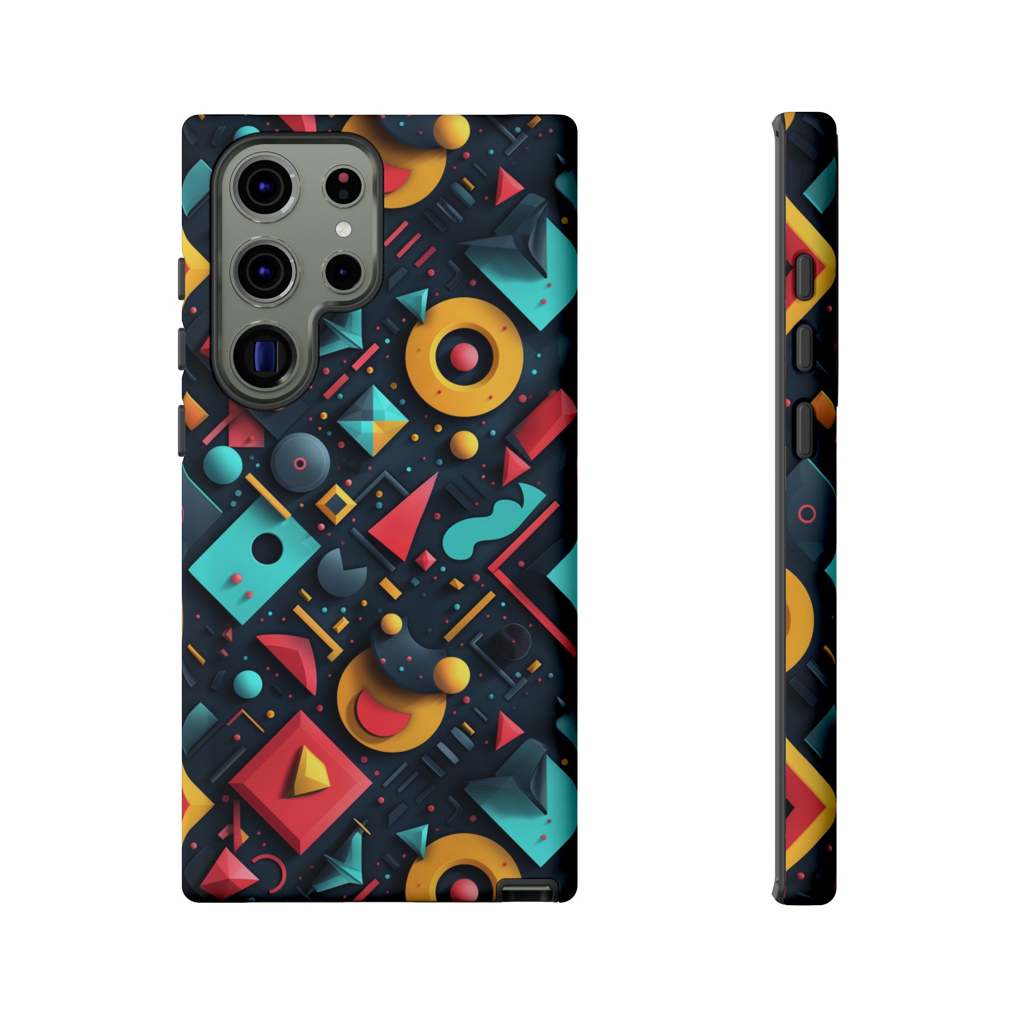 Playful Polygon Playground Tough Case