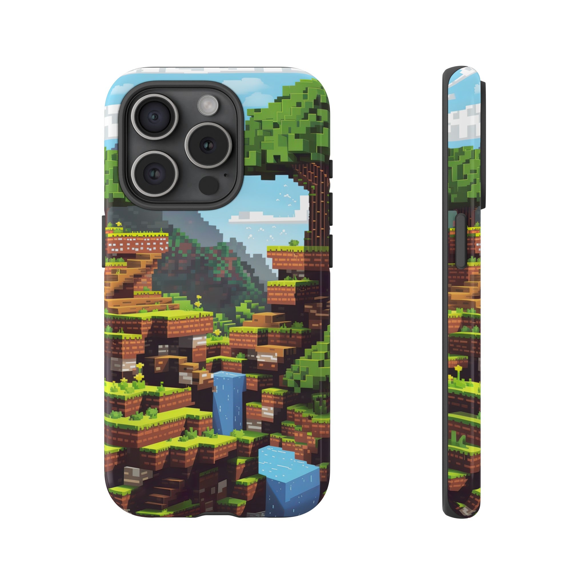 Minecraft Green Hills Tough Case