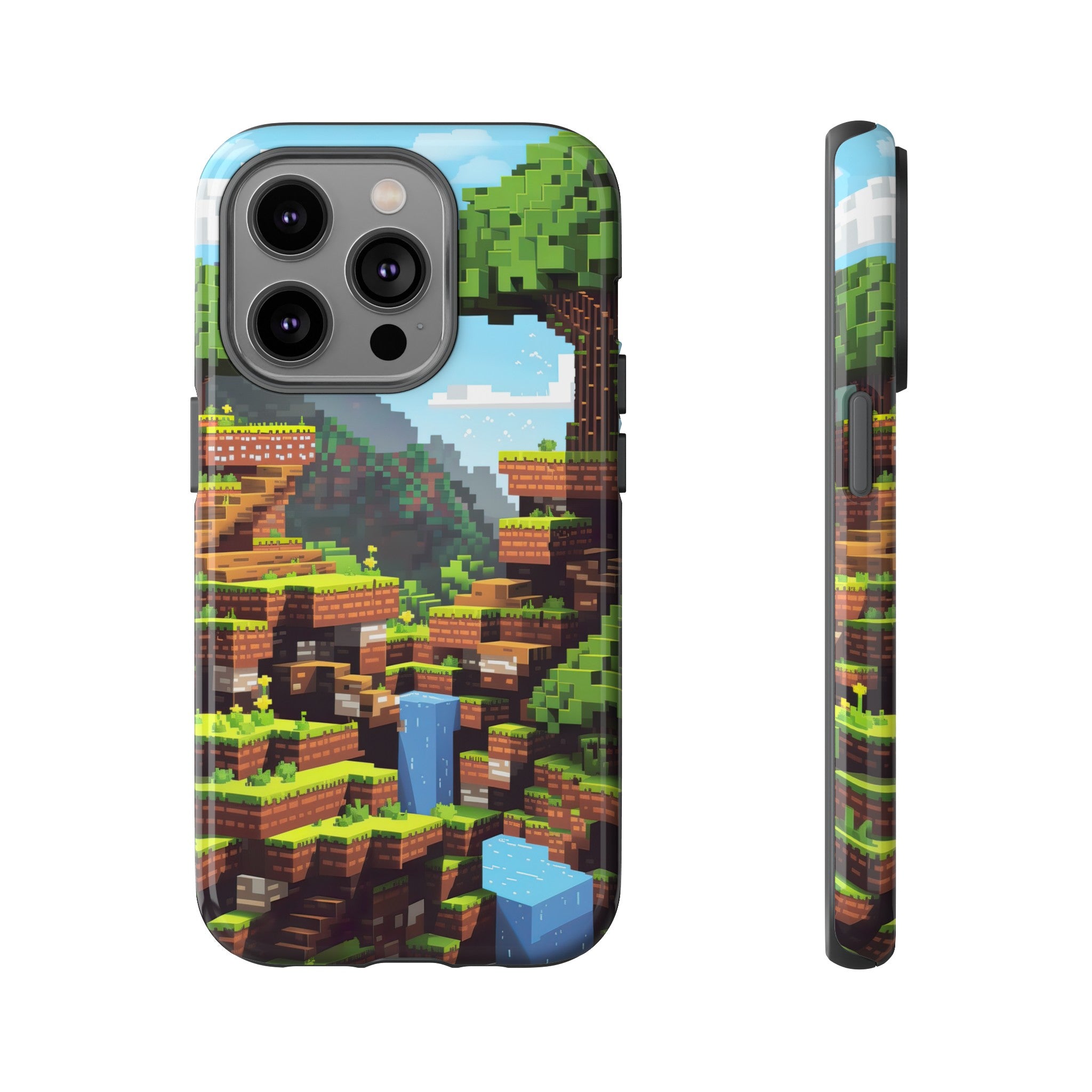 Minecraft Green Hills Tough Case