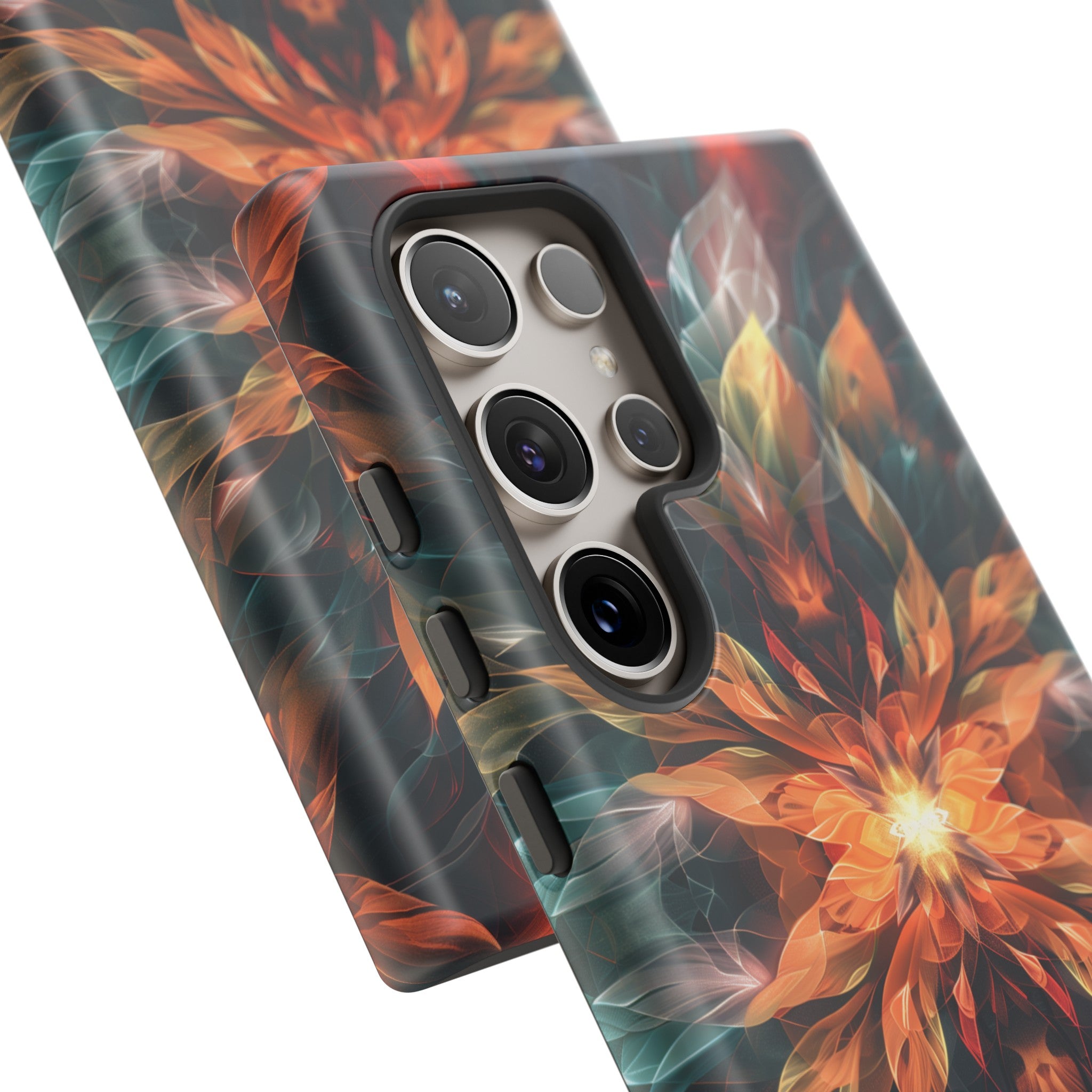 Radiant Bloom Fusion Tough Case