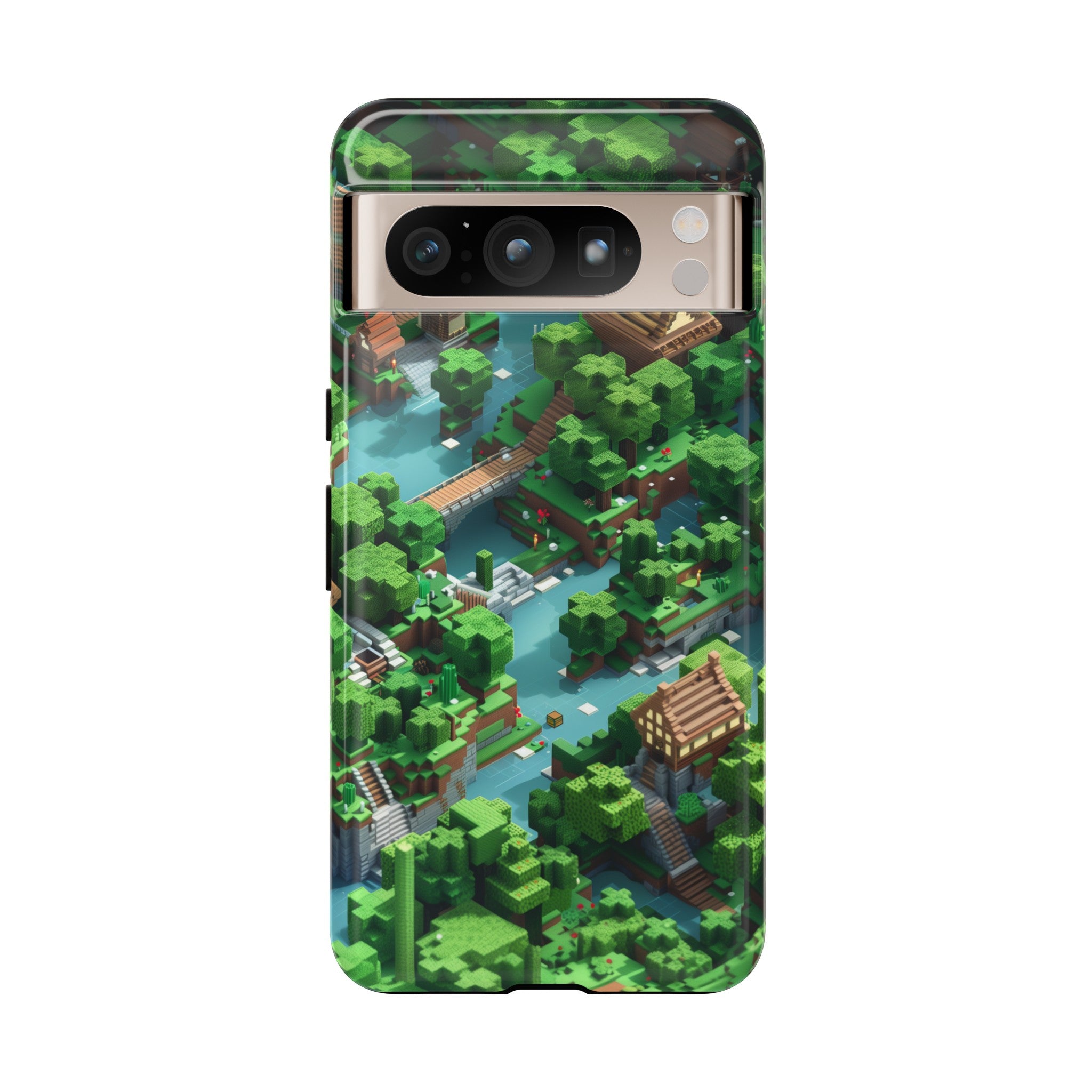 Minecraft Mini World Tough Case