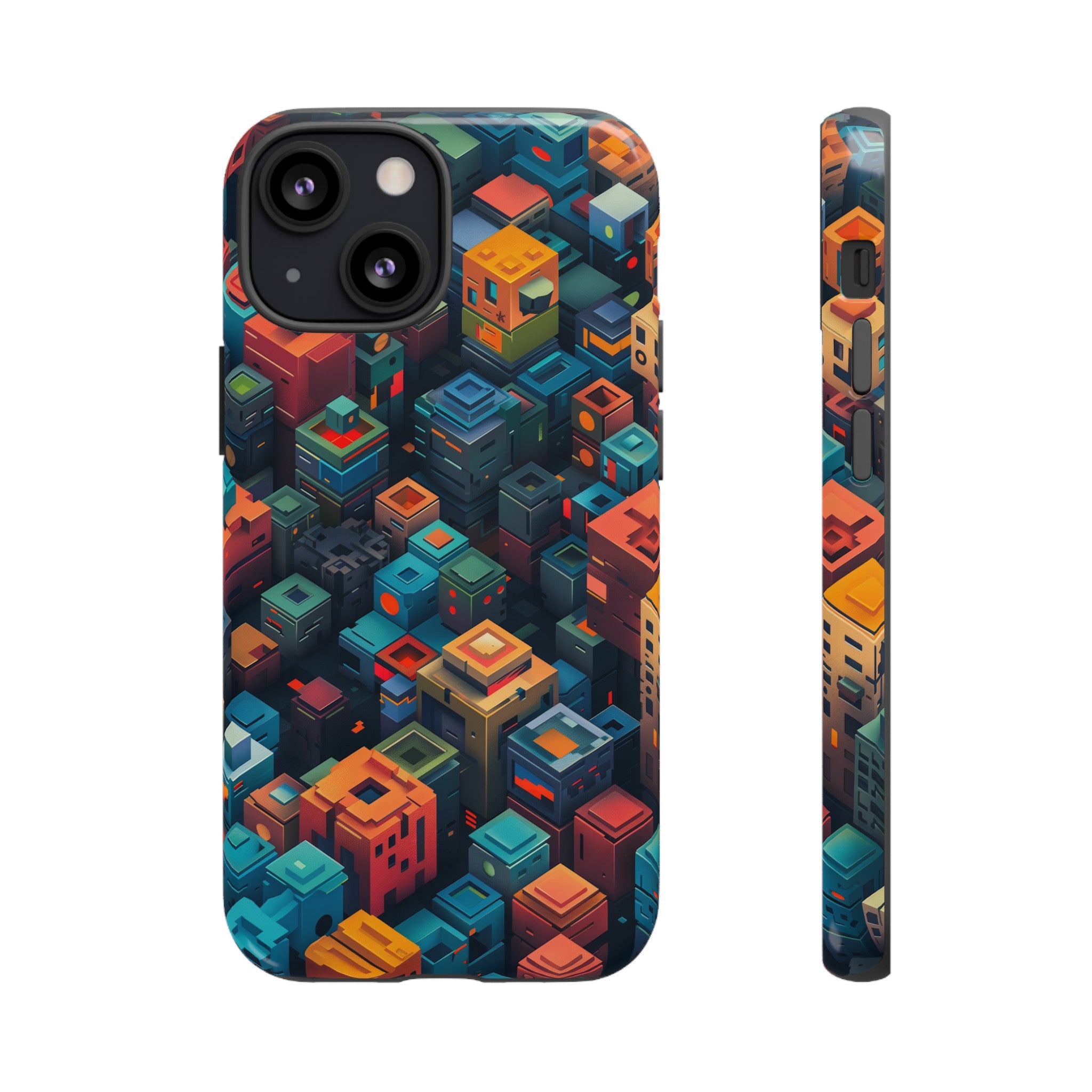 Pixel City Heights Tough Case