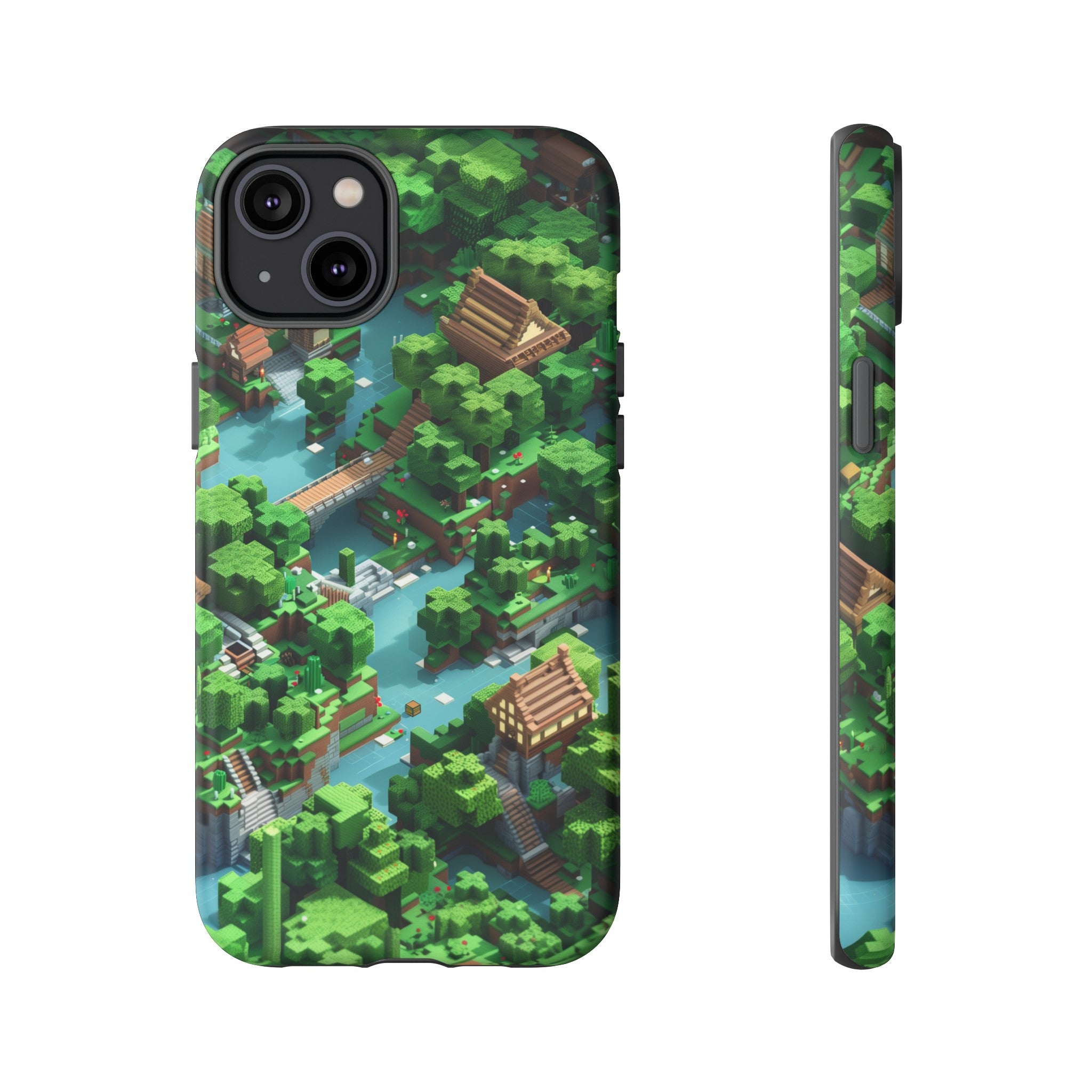 Minecraft Mini World Tough Case