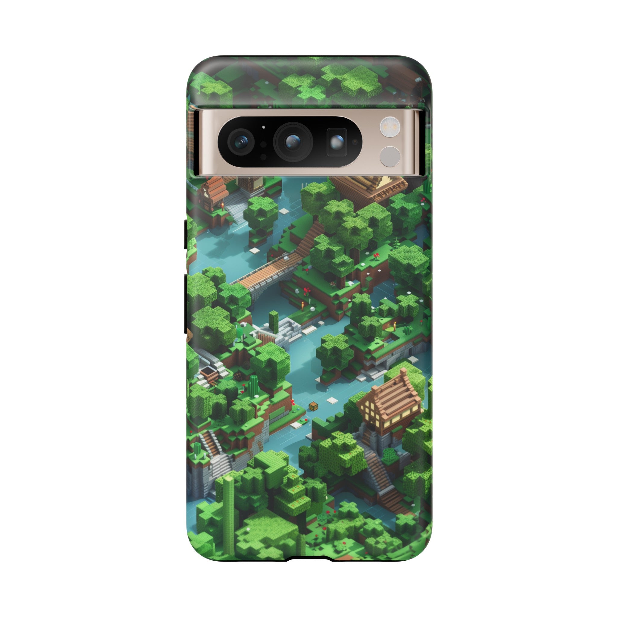 Minecraft Mini World Tough Case