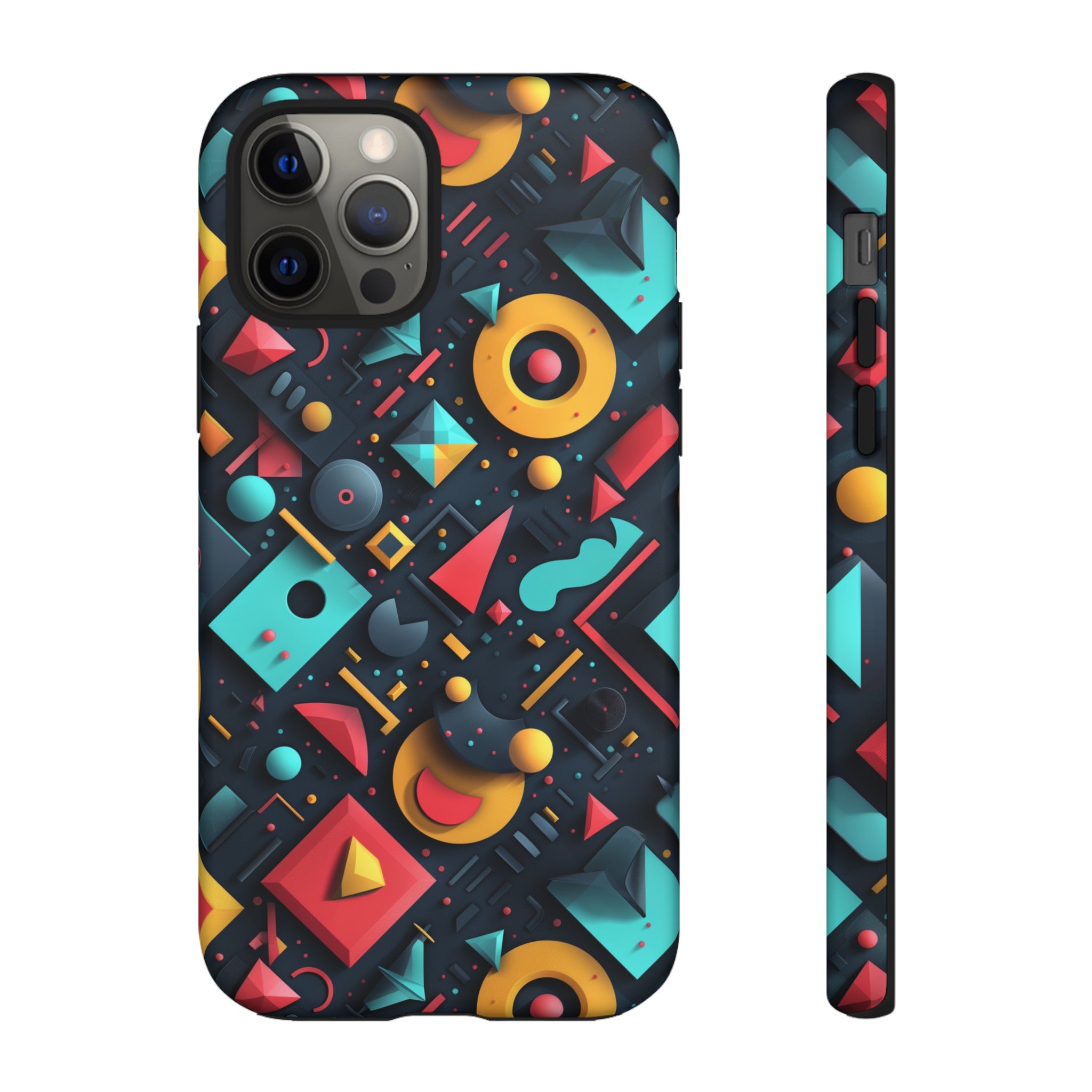 Playful Polygon Playground Tough Case