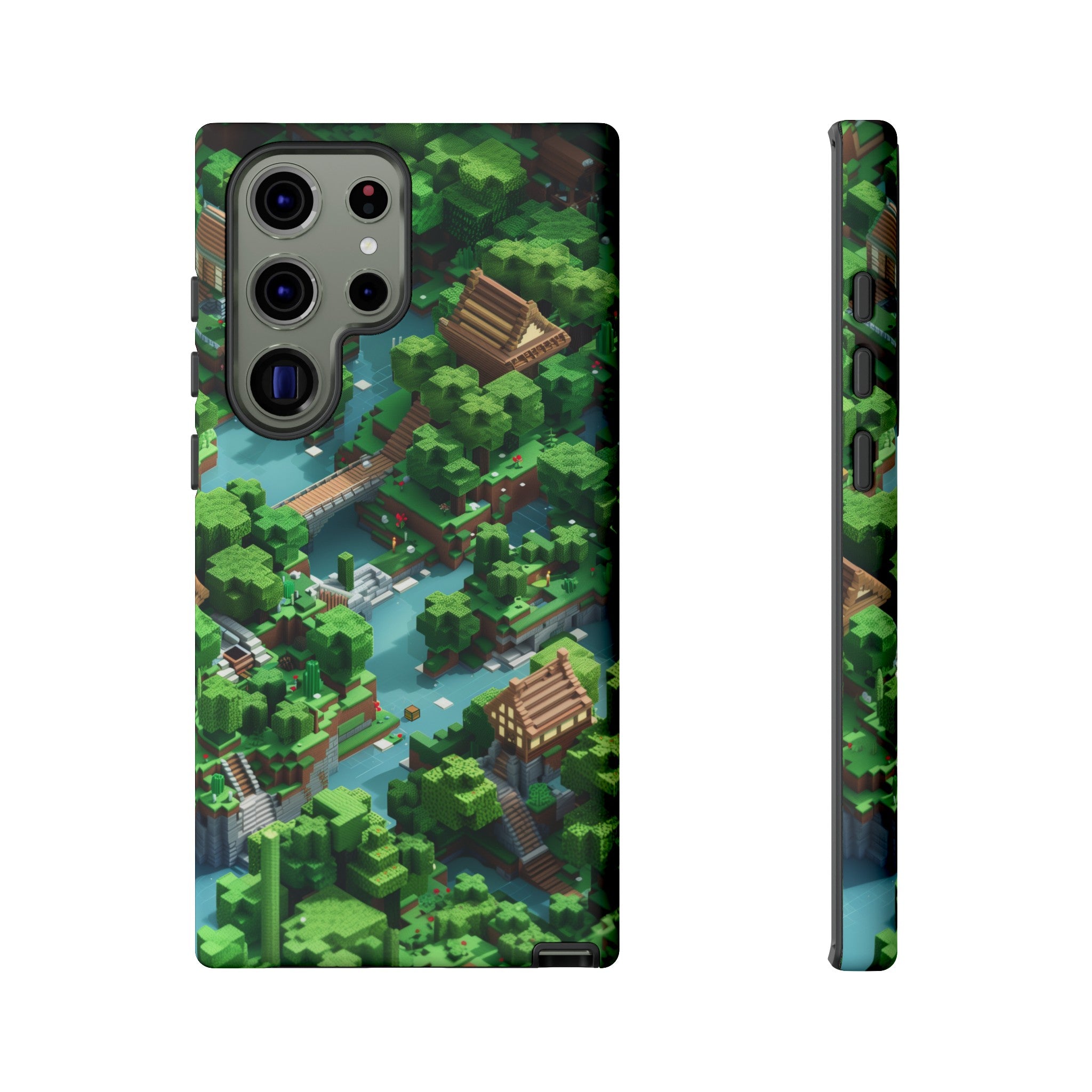 Minecraft Mini World Tough Case