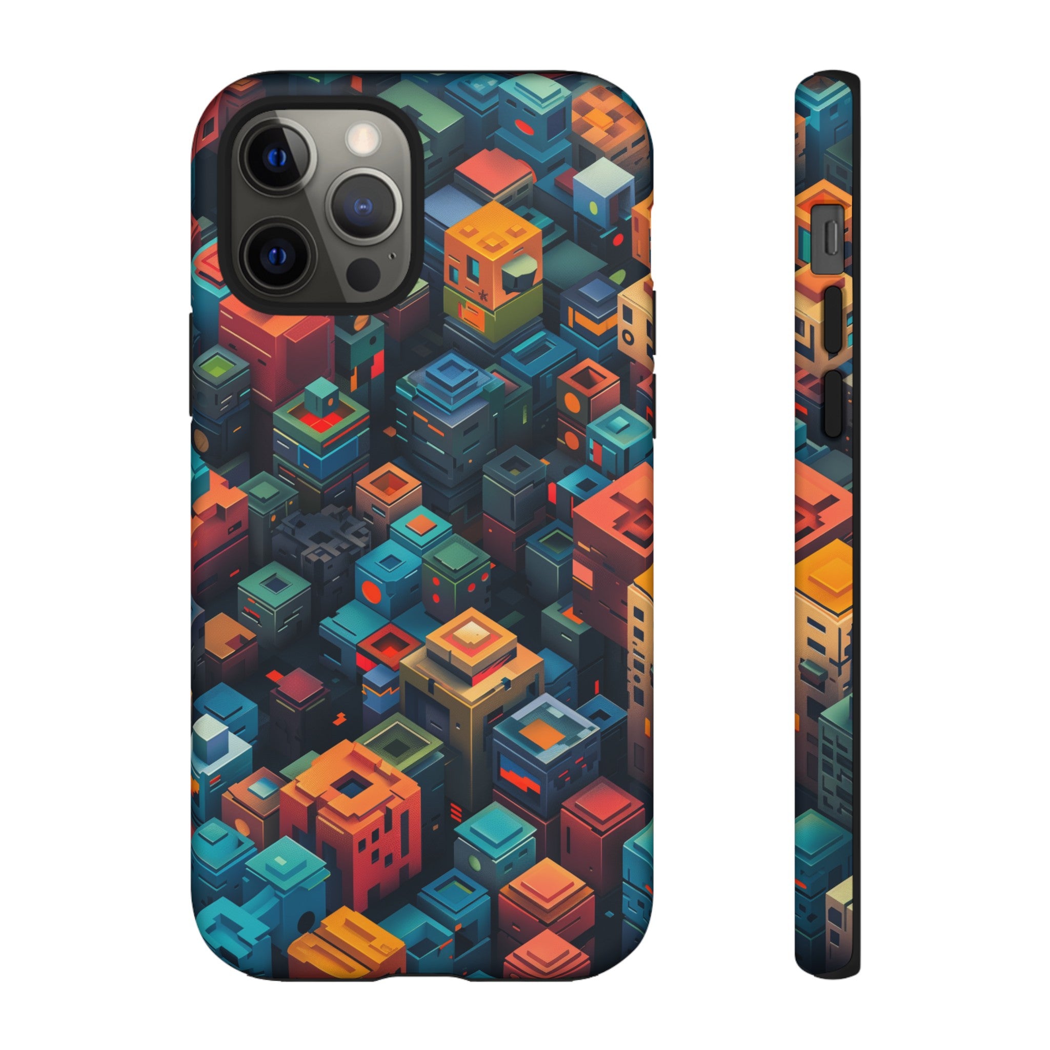 Pixel City Heights Tough Case