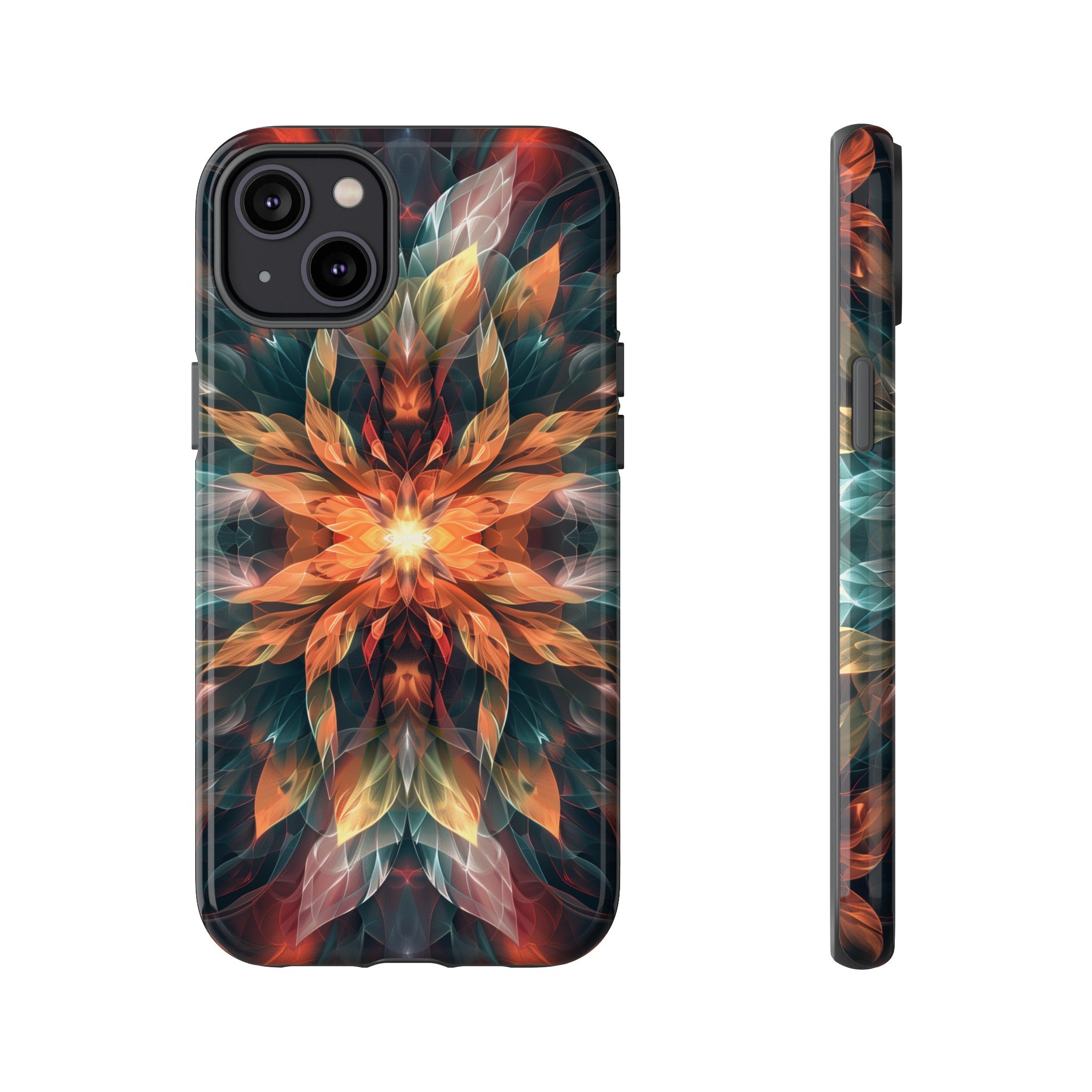 Radiant Bloom Fusion Tough Case