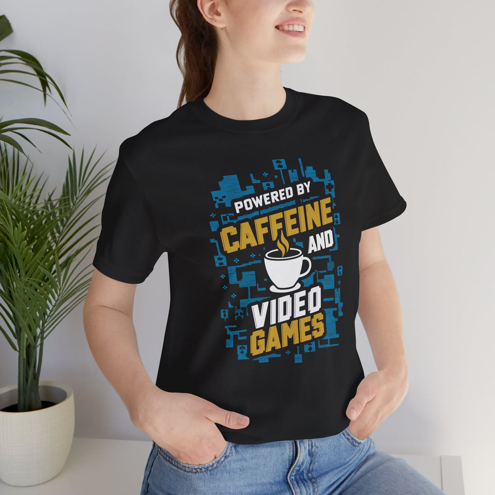 Powered By Caffeine Unisex T-Shirt