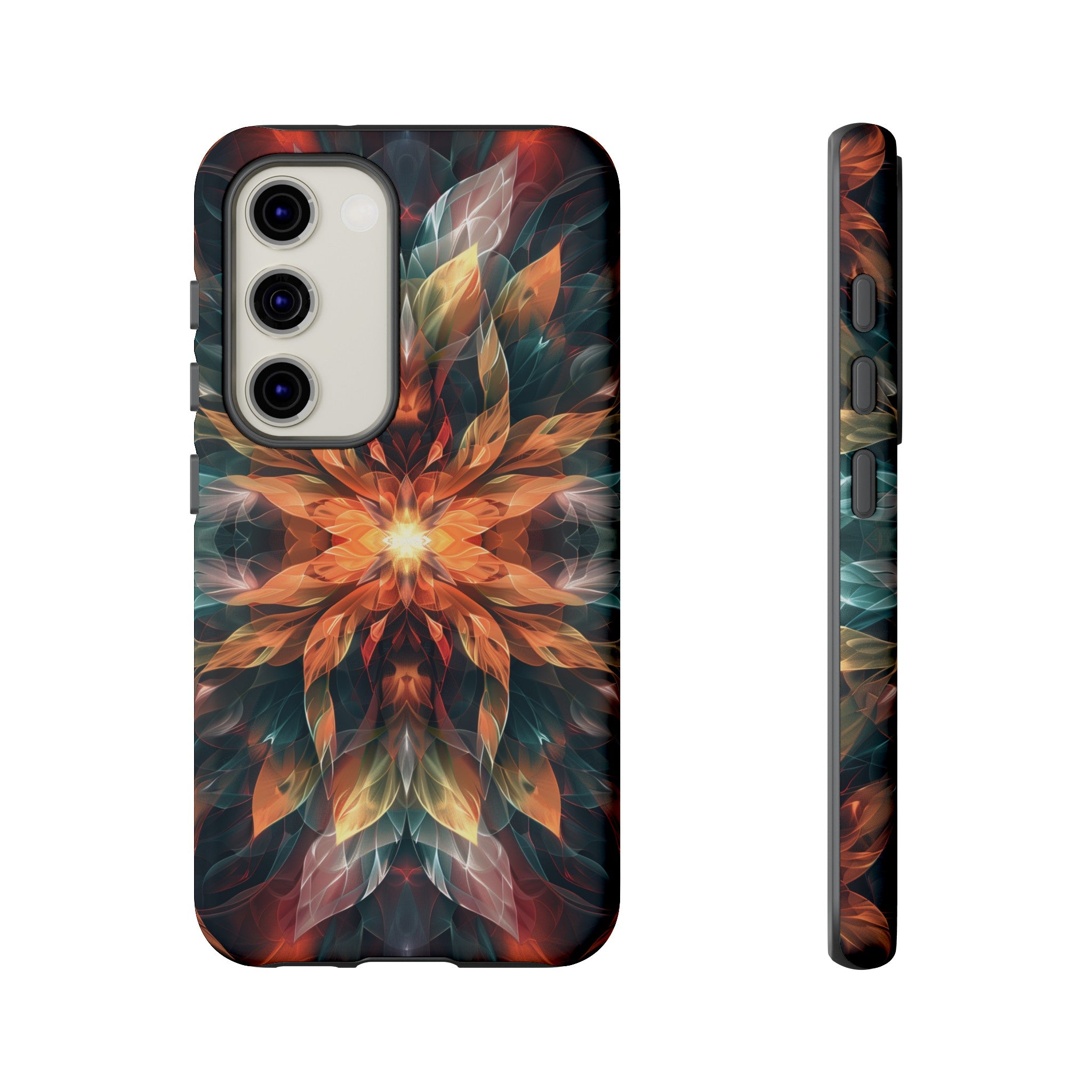 Radiant Bloom Fusion Tough Case