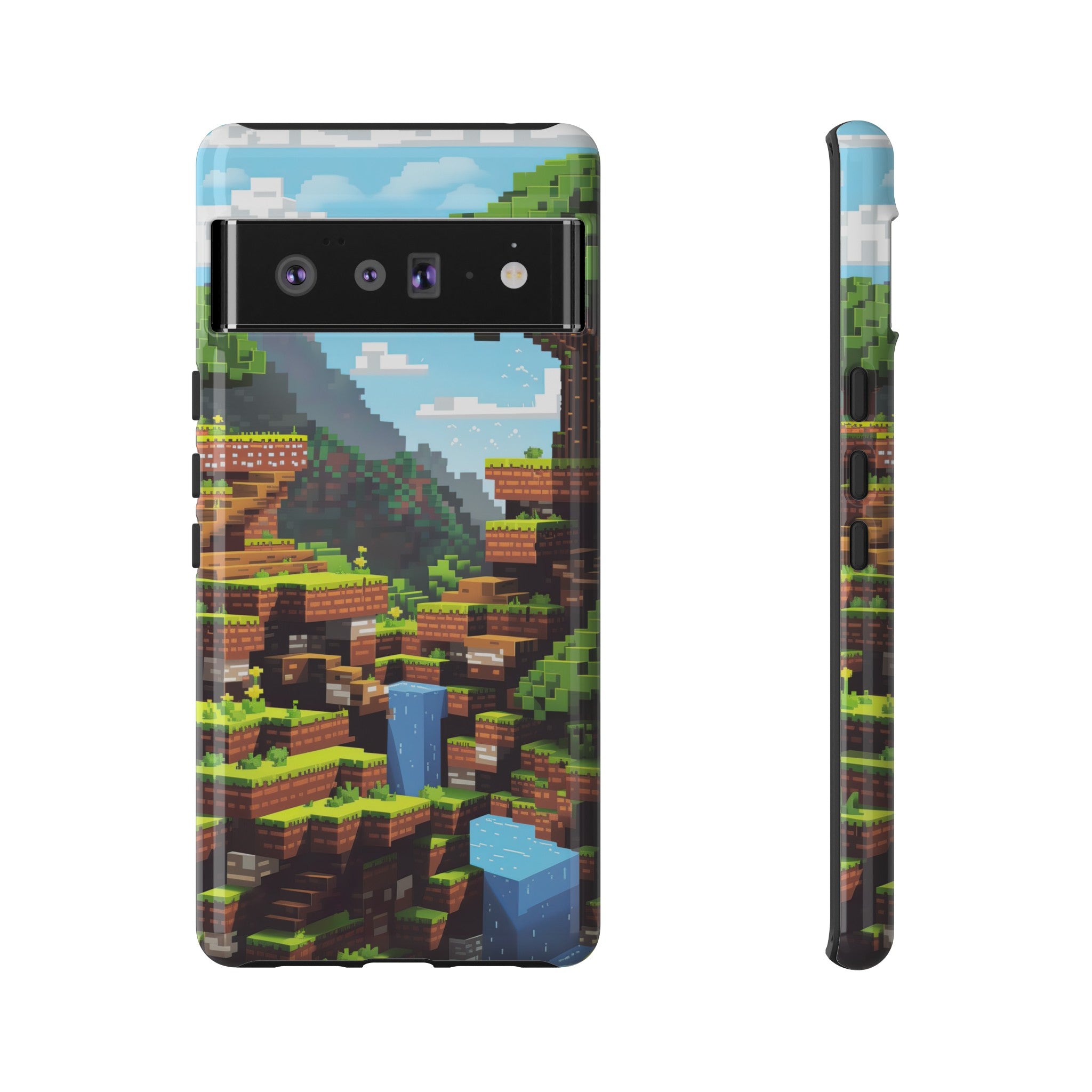 Minecraft Green Hills Tough Case