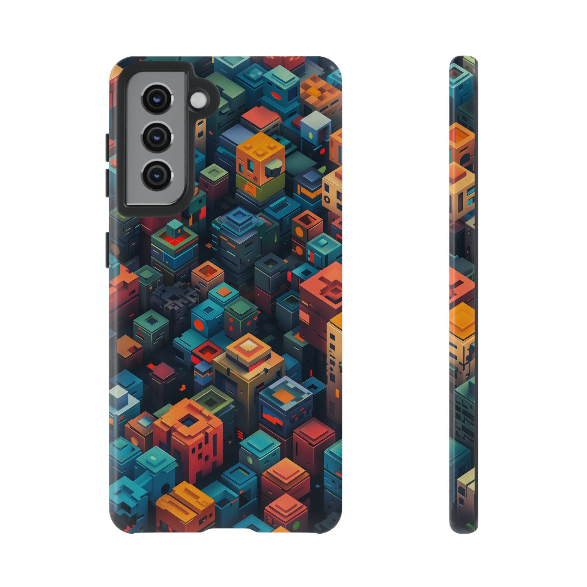 Pixel City Heights Tough Case