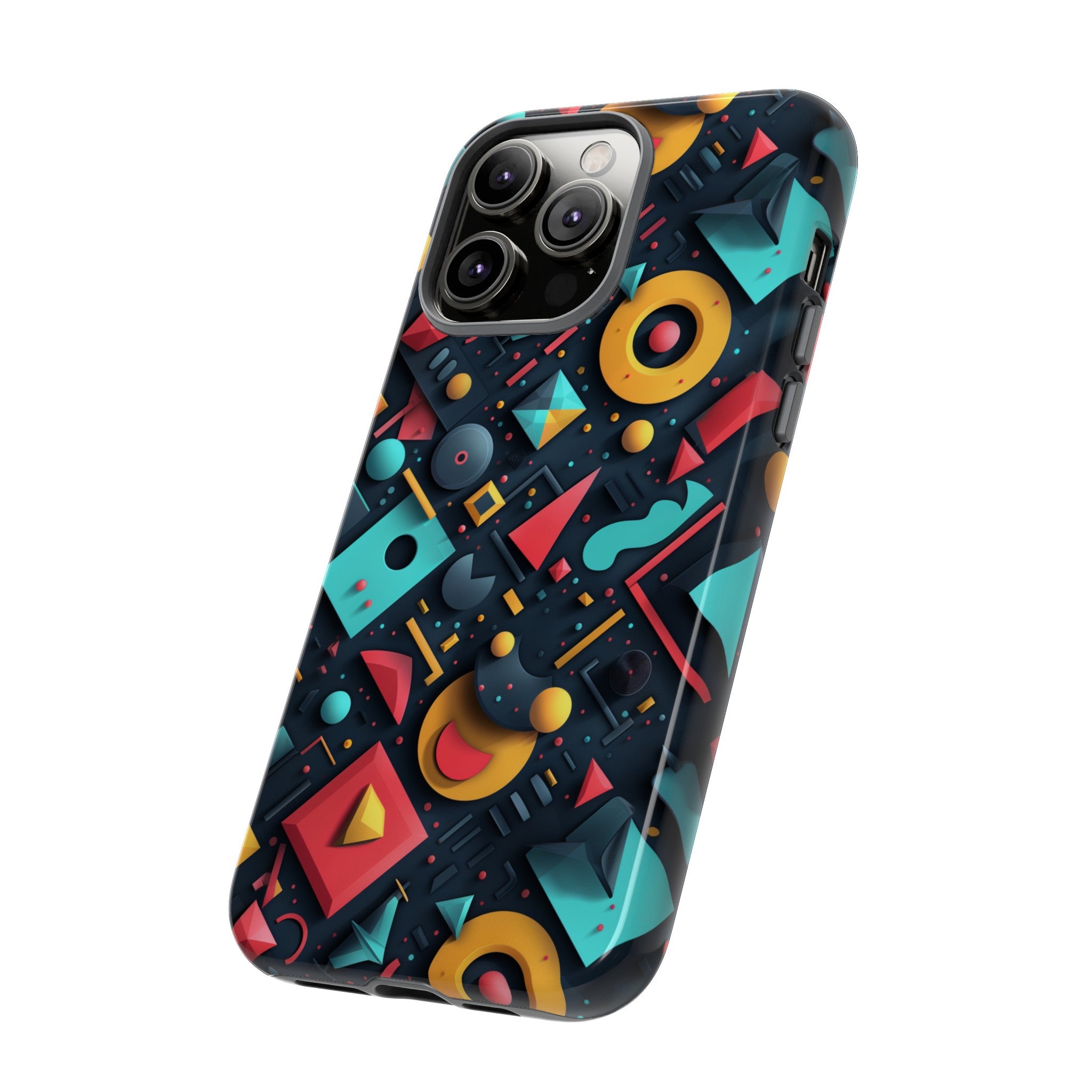 Playful Polygon Playground Tough Case