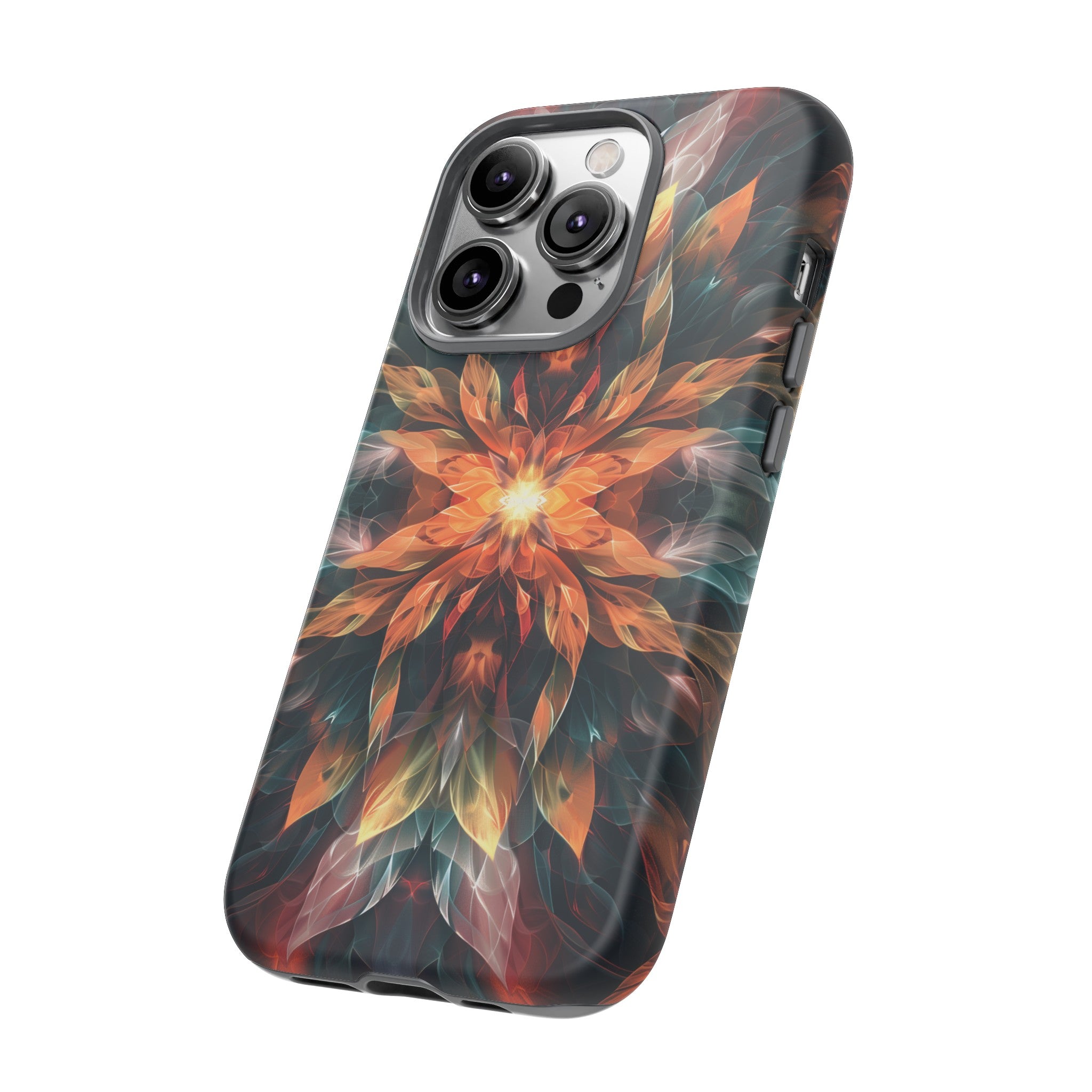 Radiant Bloom Fusion Tough Case