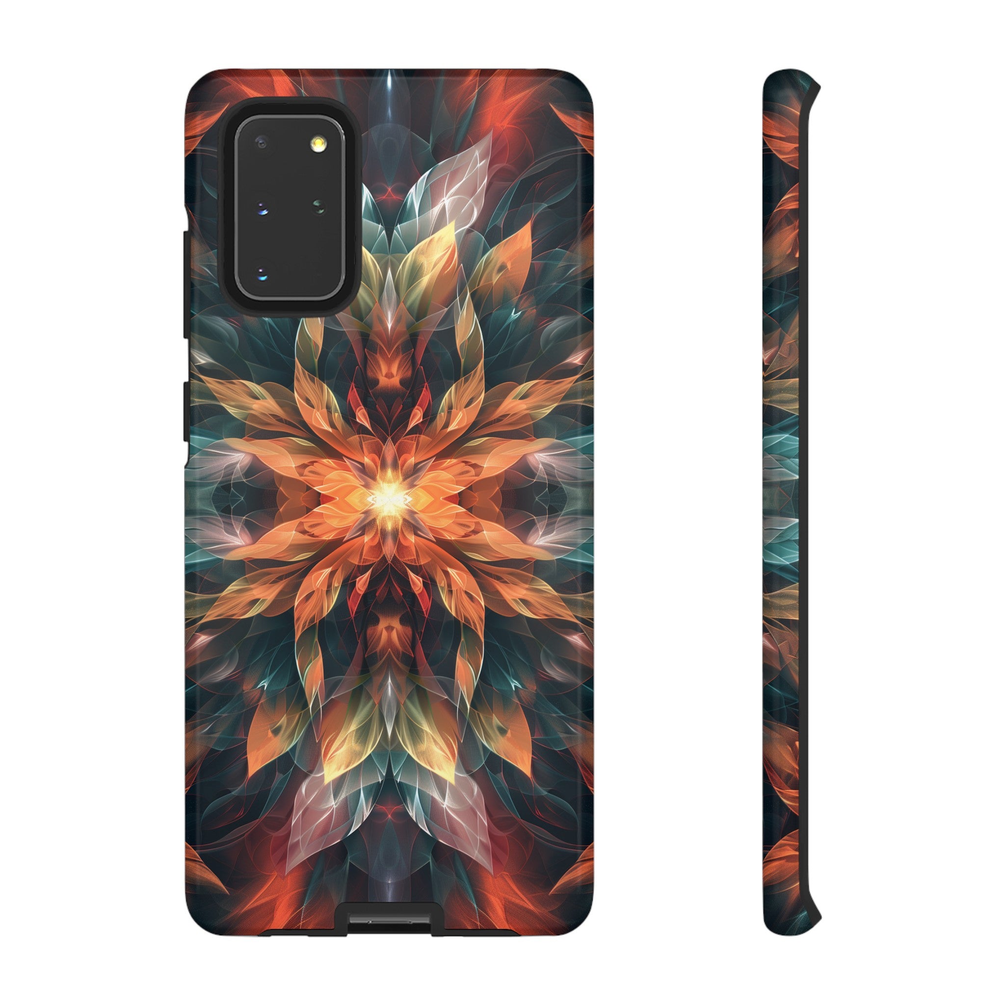 Radiant Bloom Fusion Tough Case