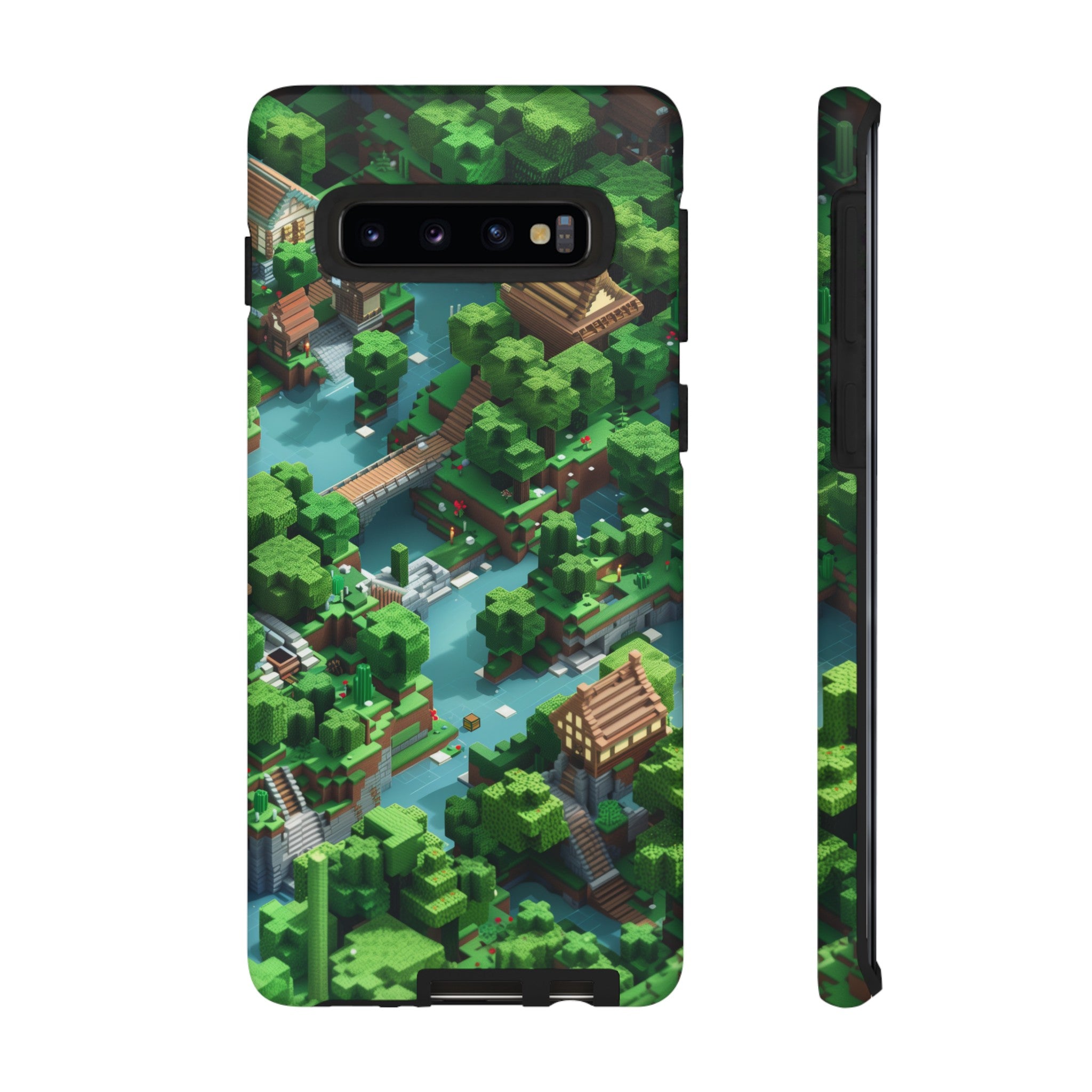 Minecraft Mini World Tough Case