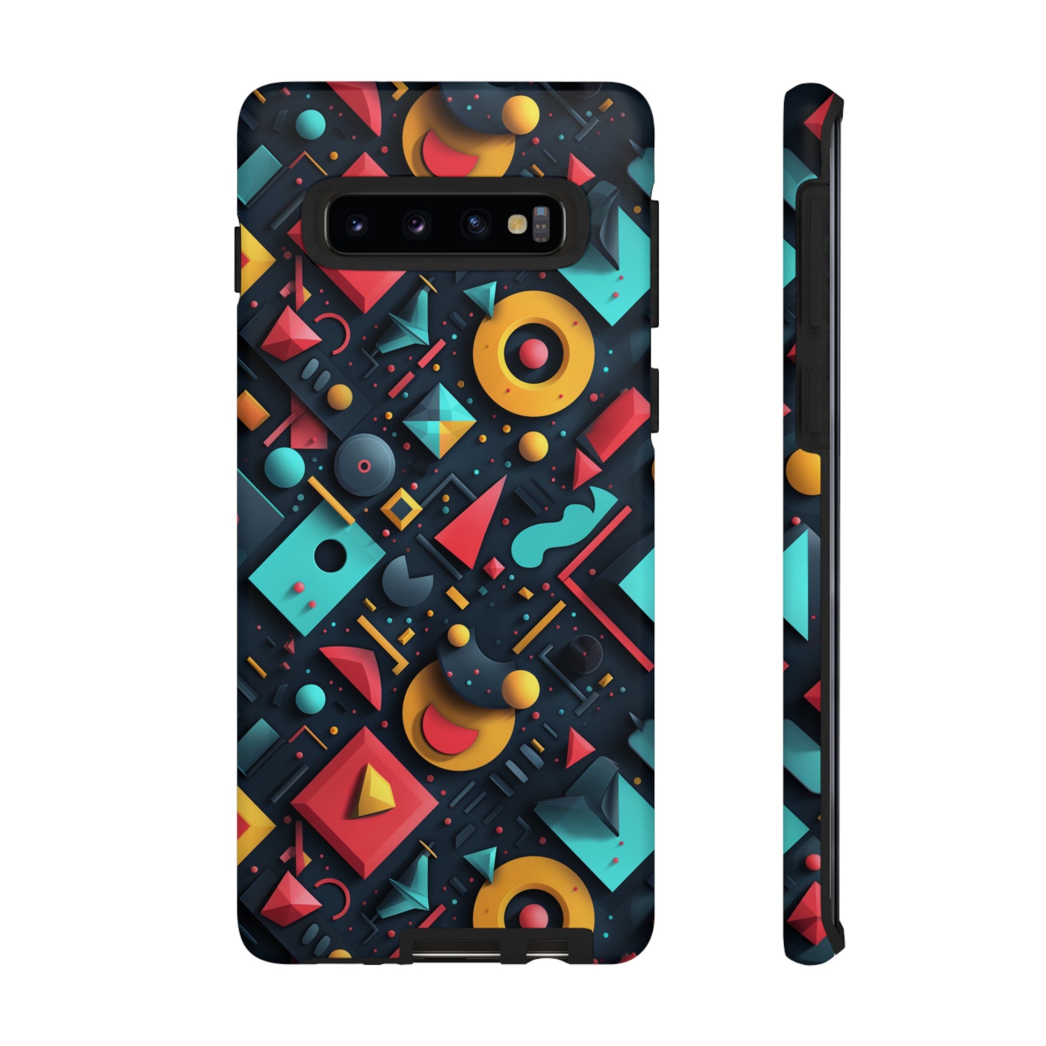 Playful Polygon Playground Tough Case