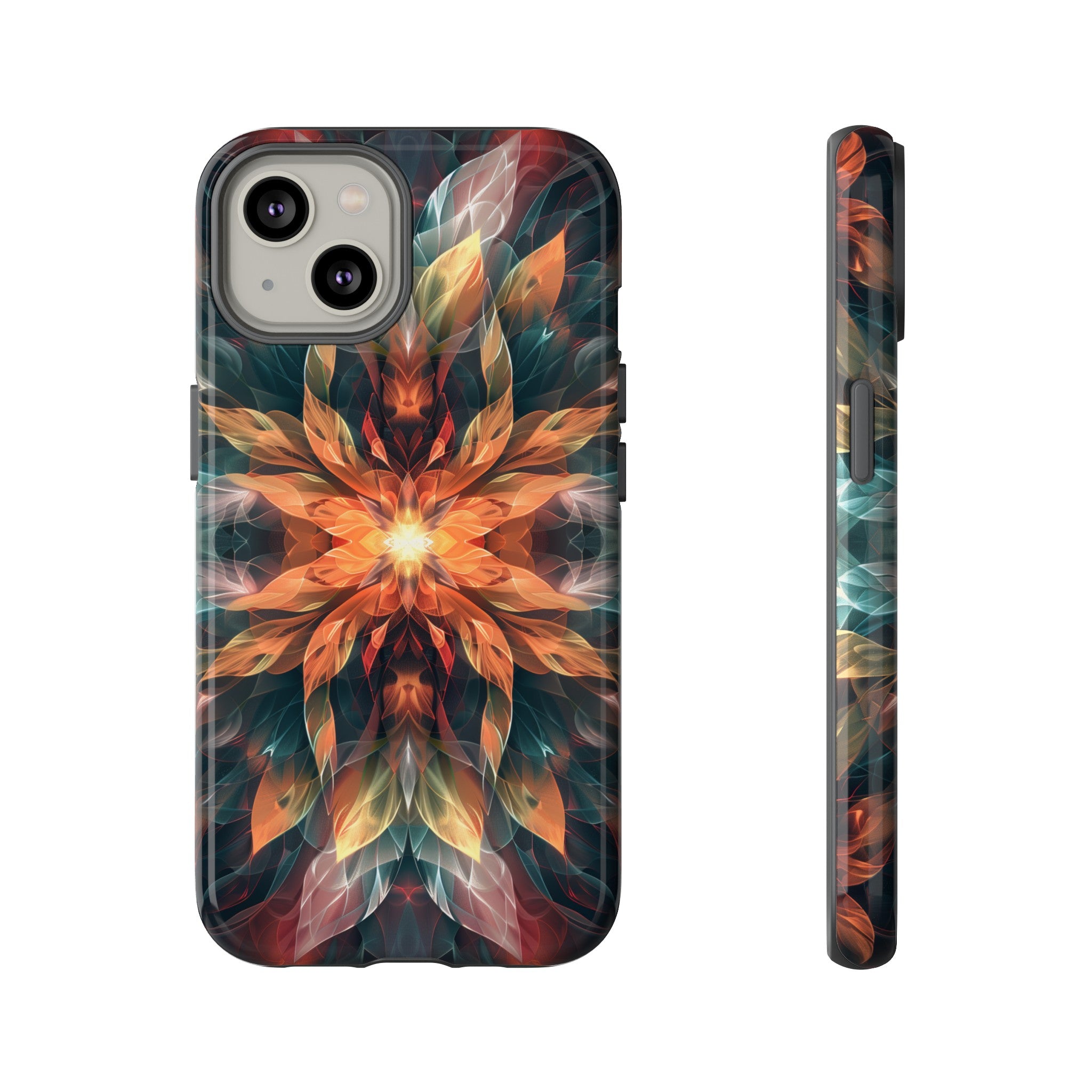 Radiant Bloom Fusion Tough Case