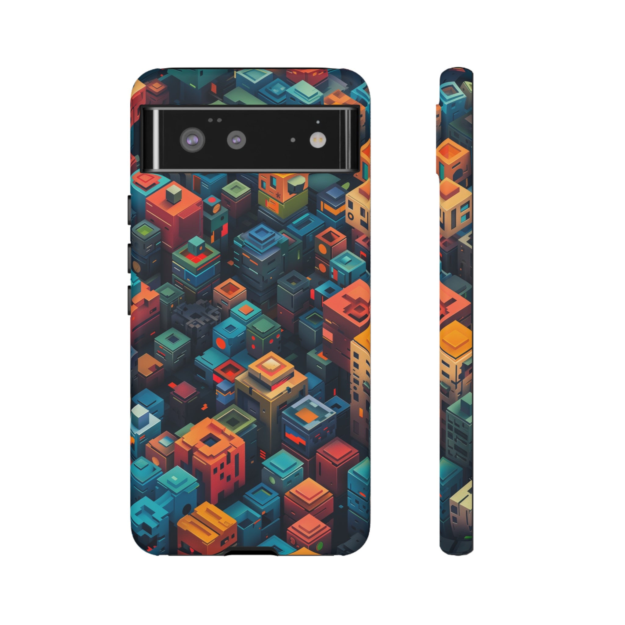 Pixel City Heights Tough Case