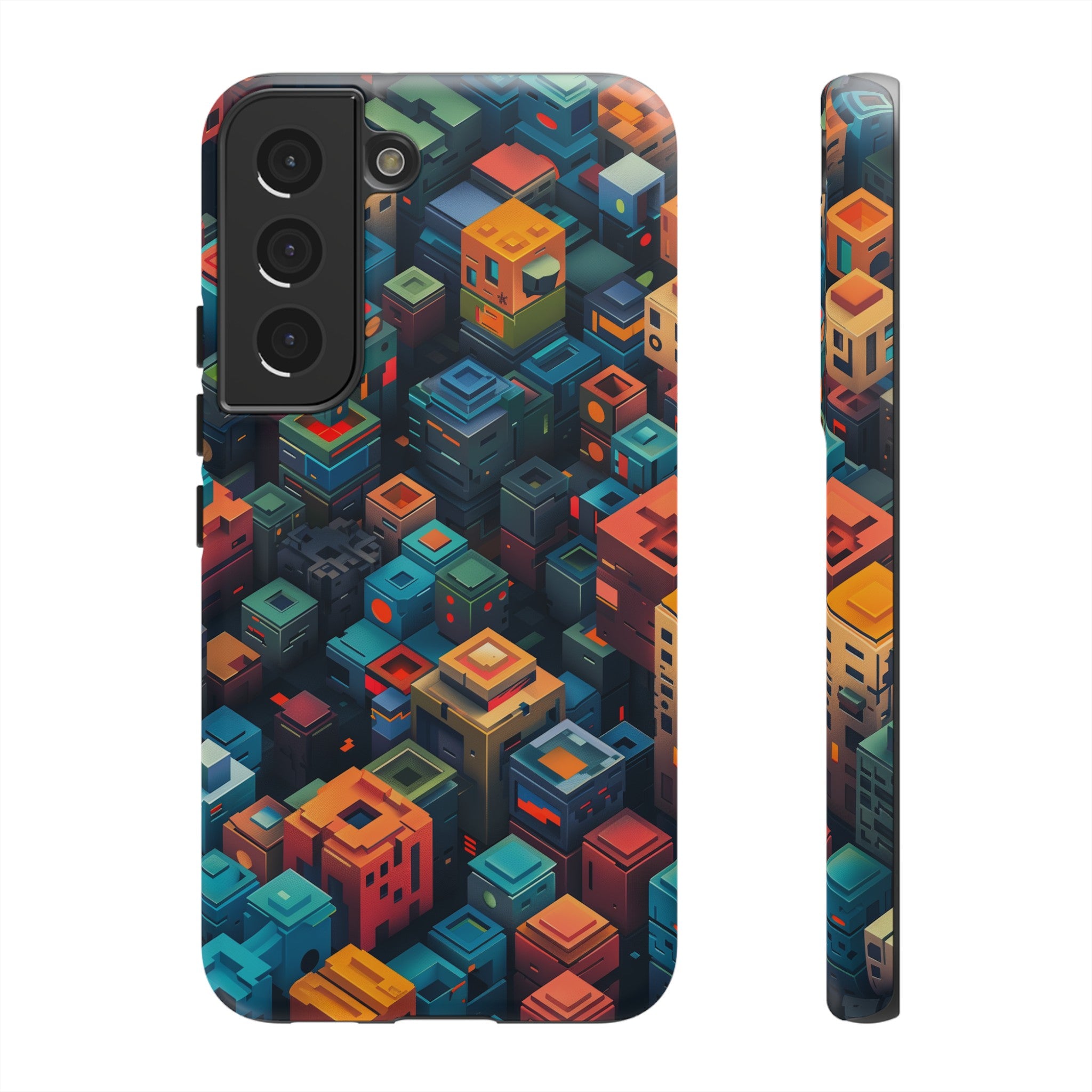 Pixel City Heights Tough Case