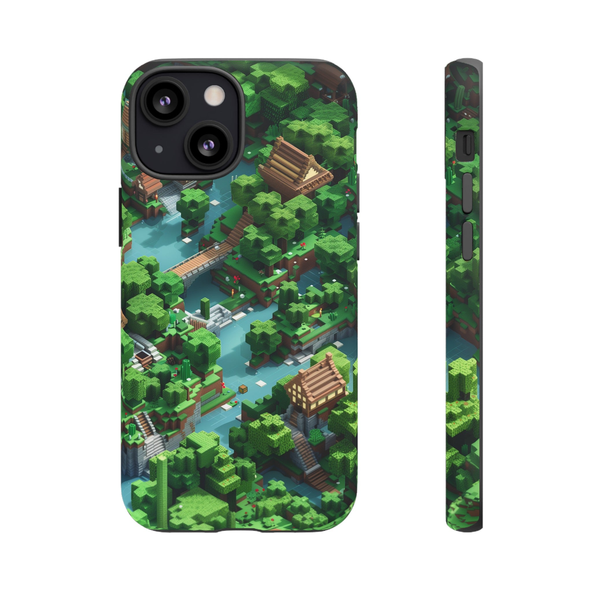 Minecraft Mini World Tough Case