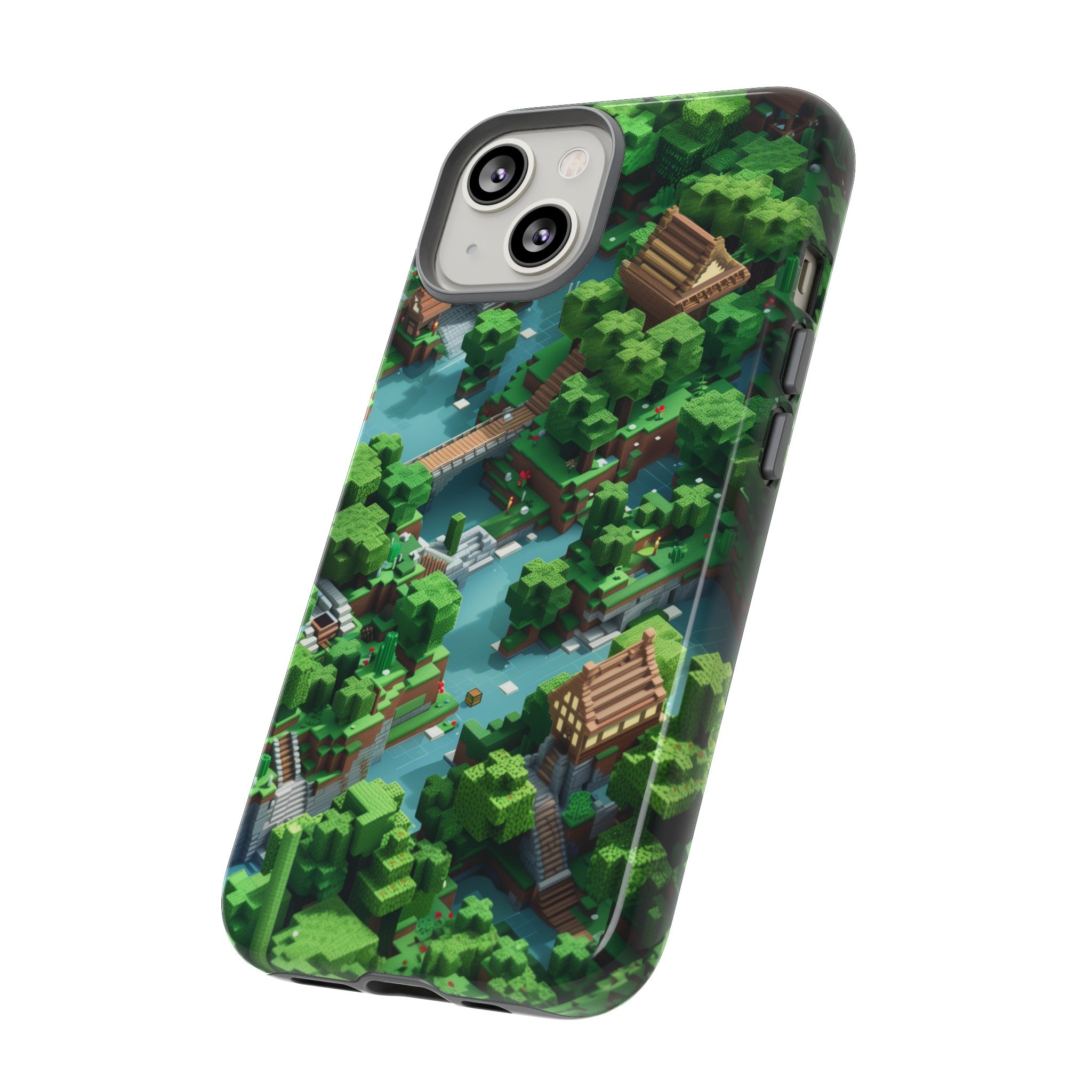 Minecraft Mini World Tough Case