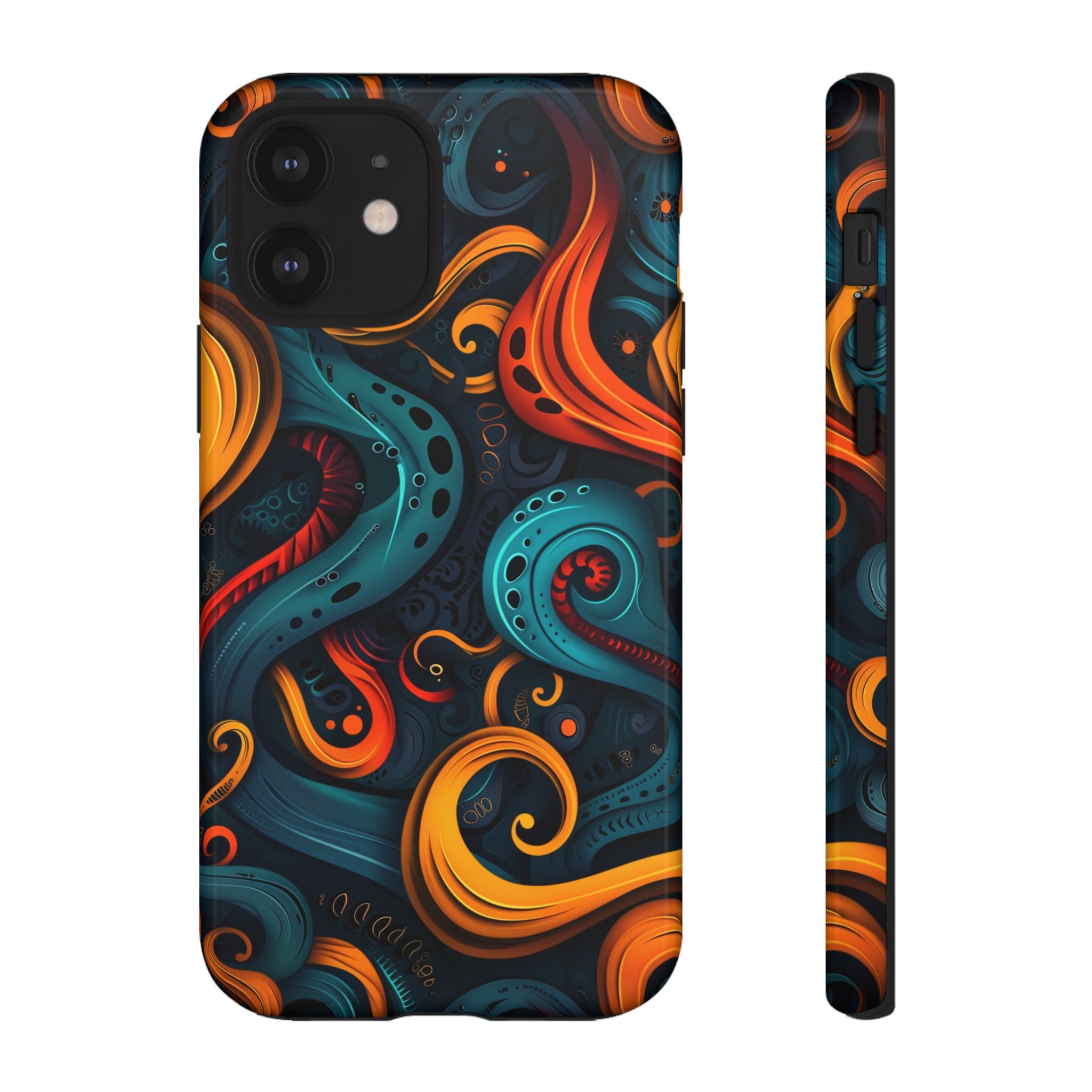 Aquaflame Swirls Tough Case