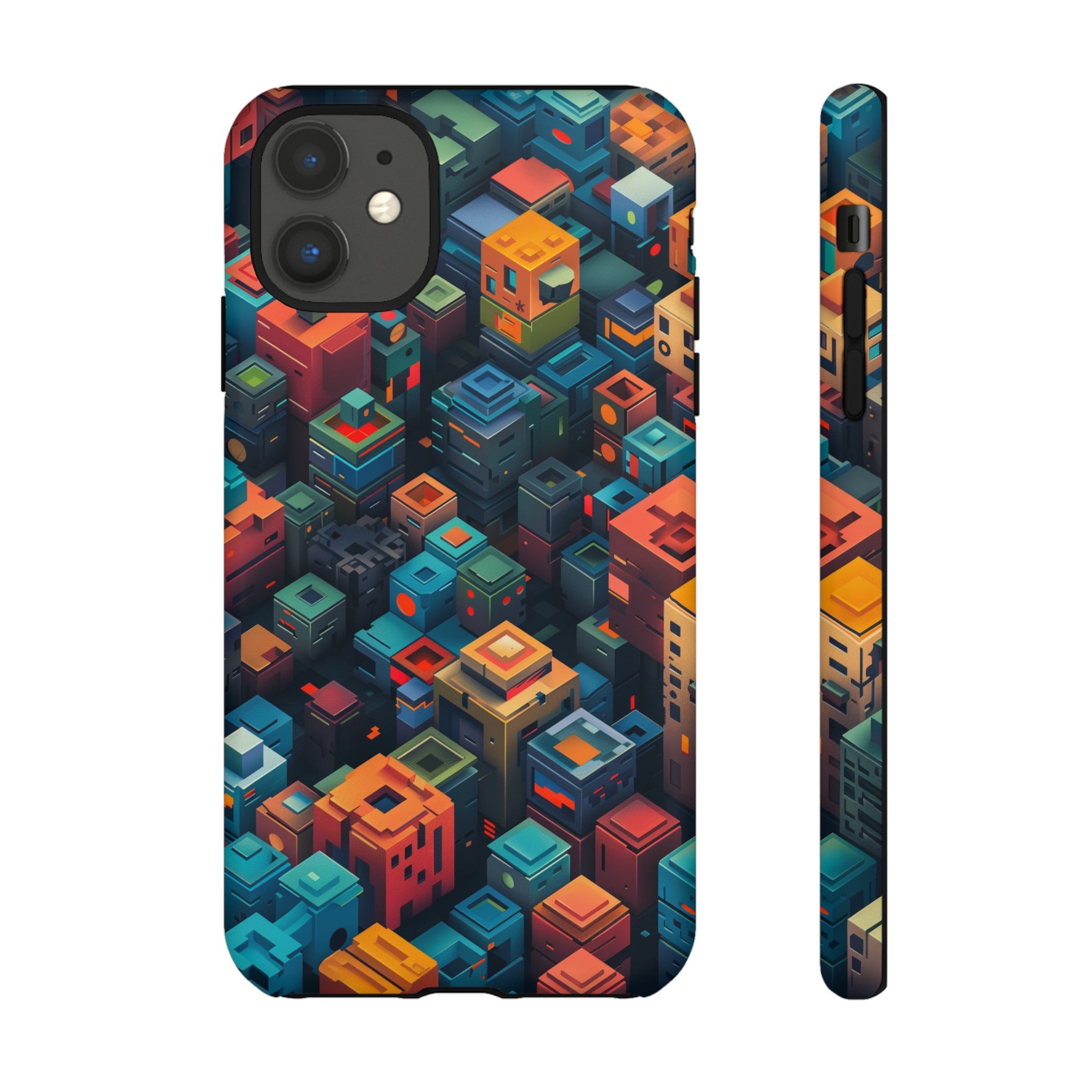 Pixel City Heights Tough Case