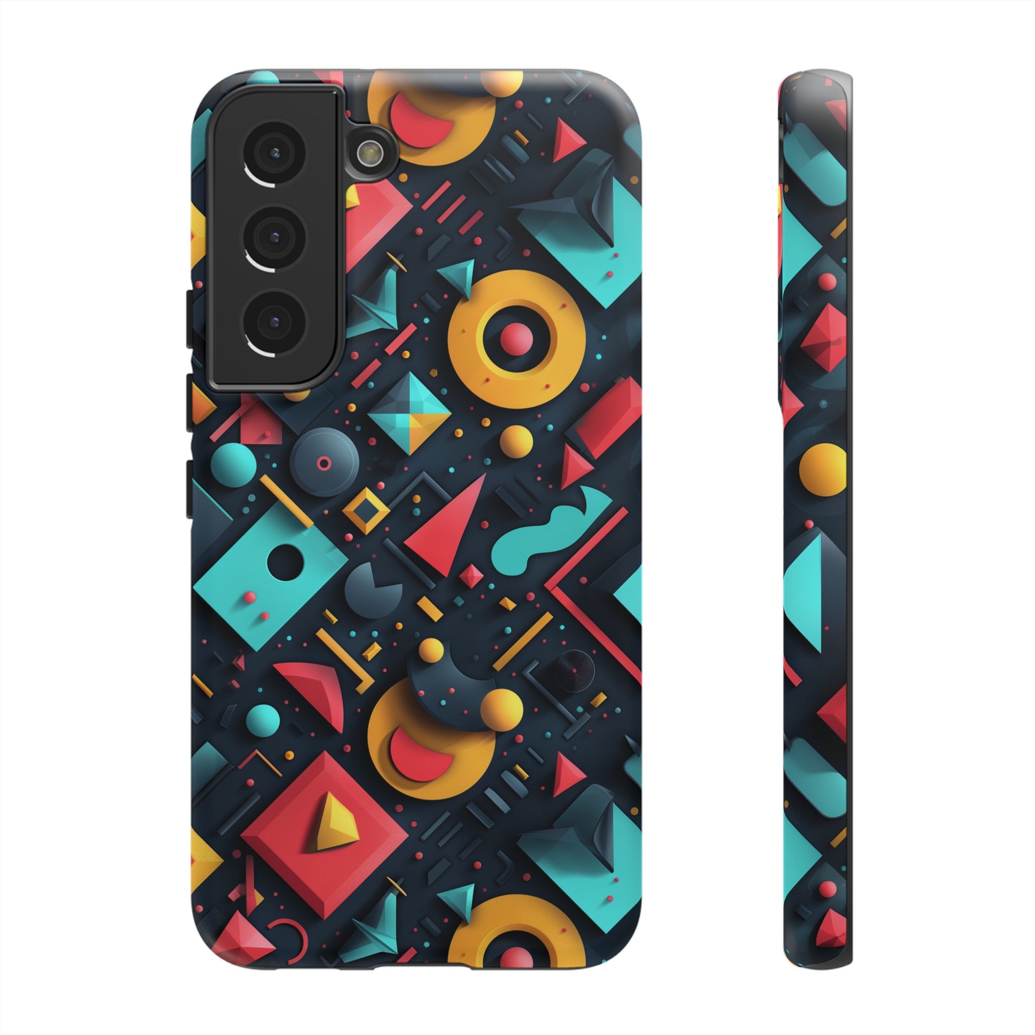 Playful Polygon Playground Tough Case