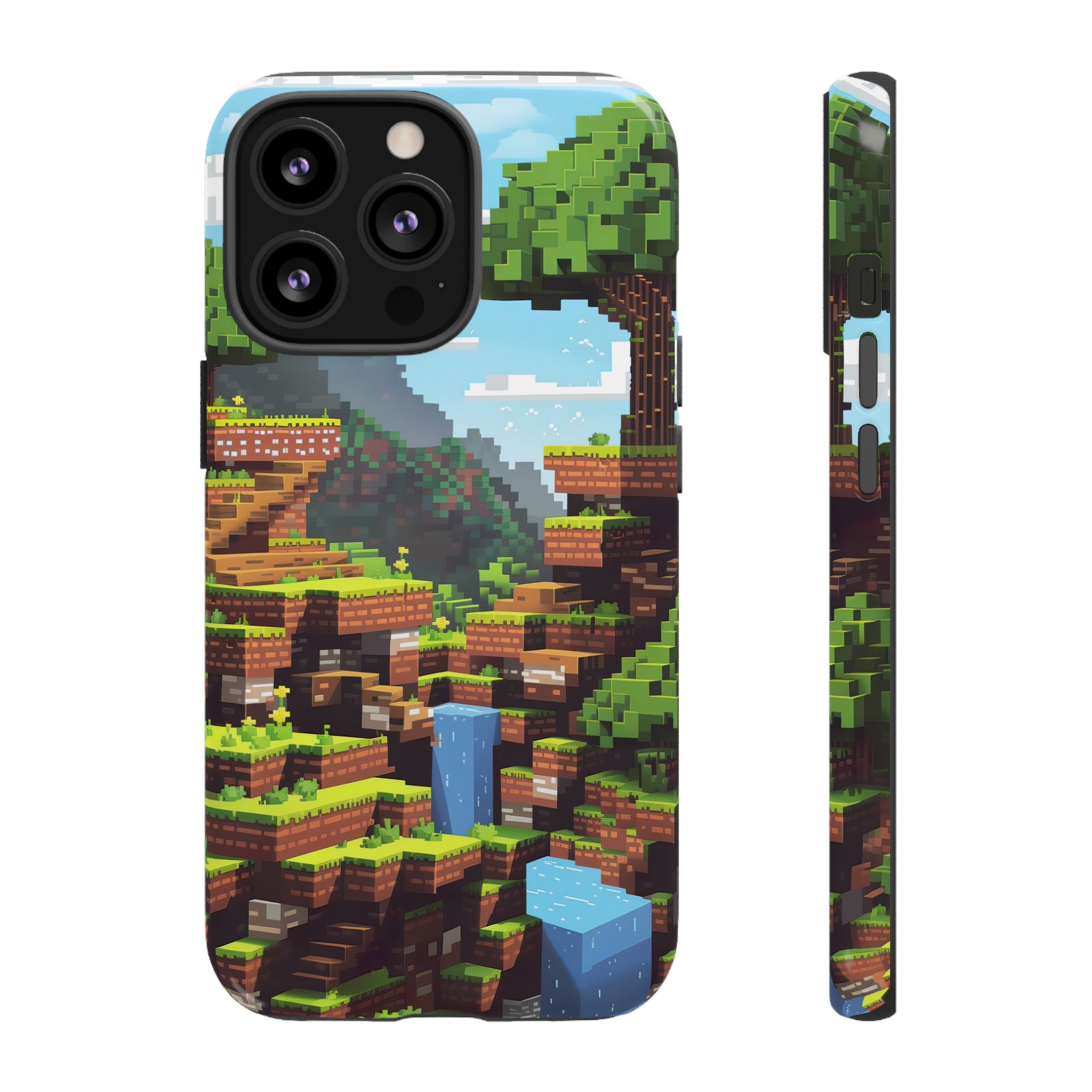 Minecraft Green Hills Tough Case