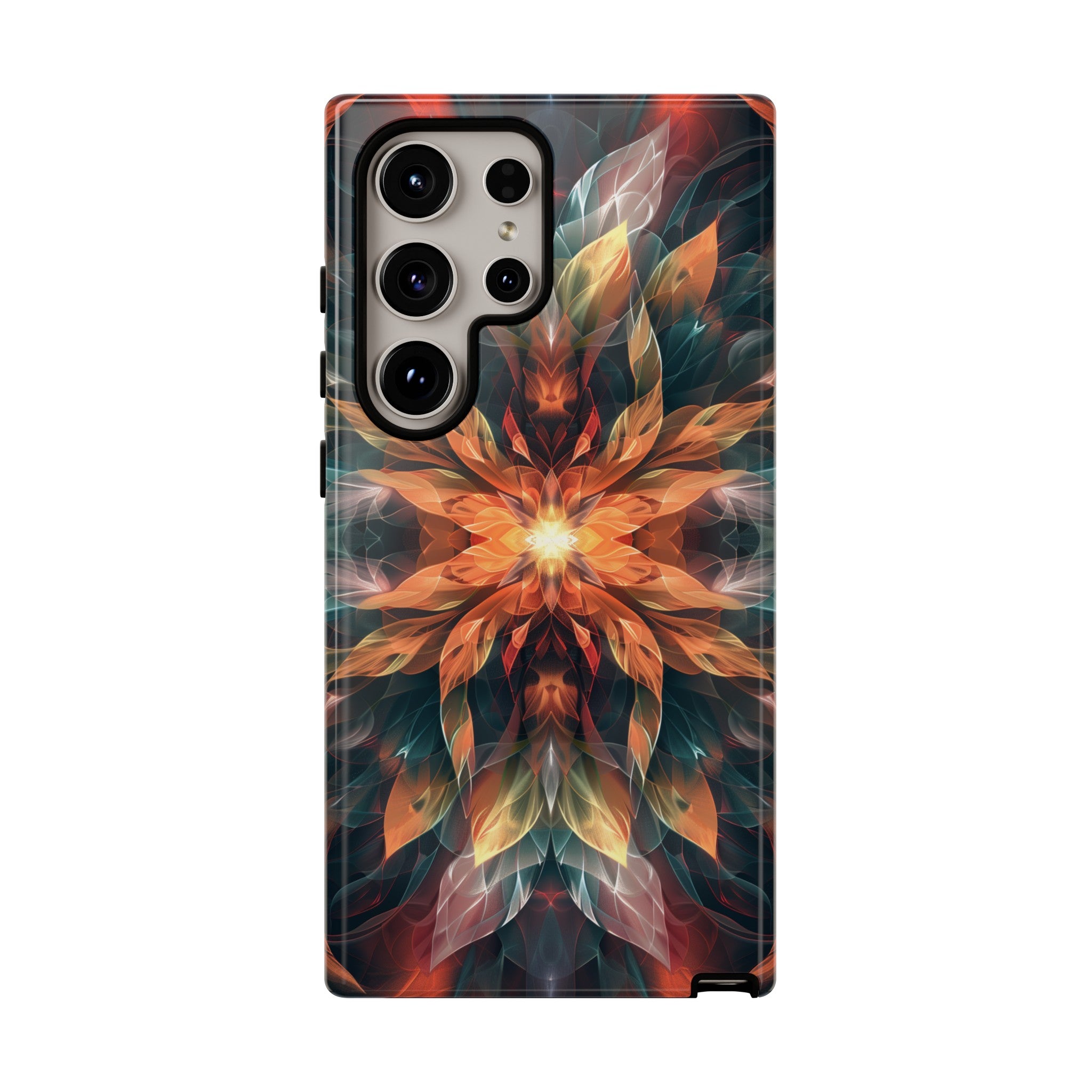 Radiant Bloom Fusion Tough Case