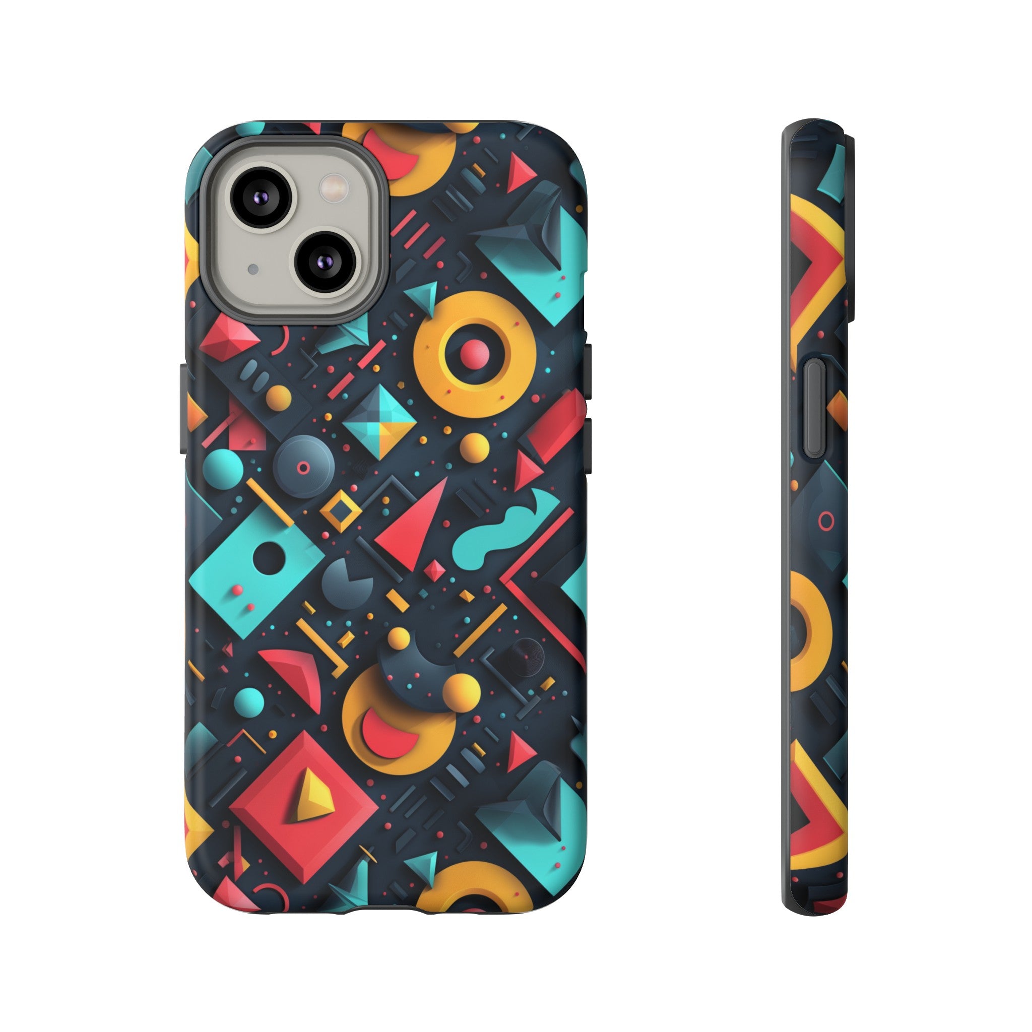 Playful Polygon Playground Tough Case